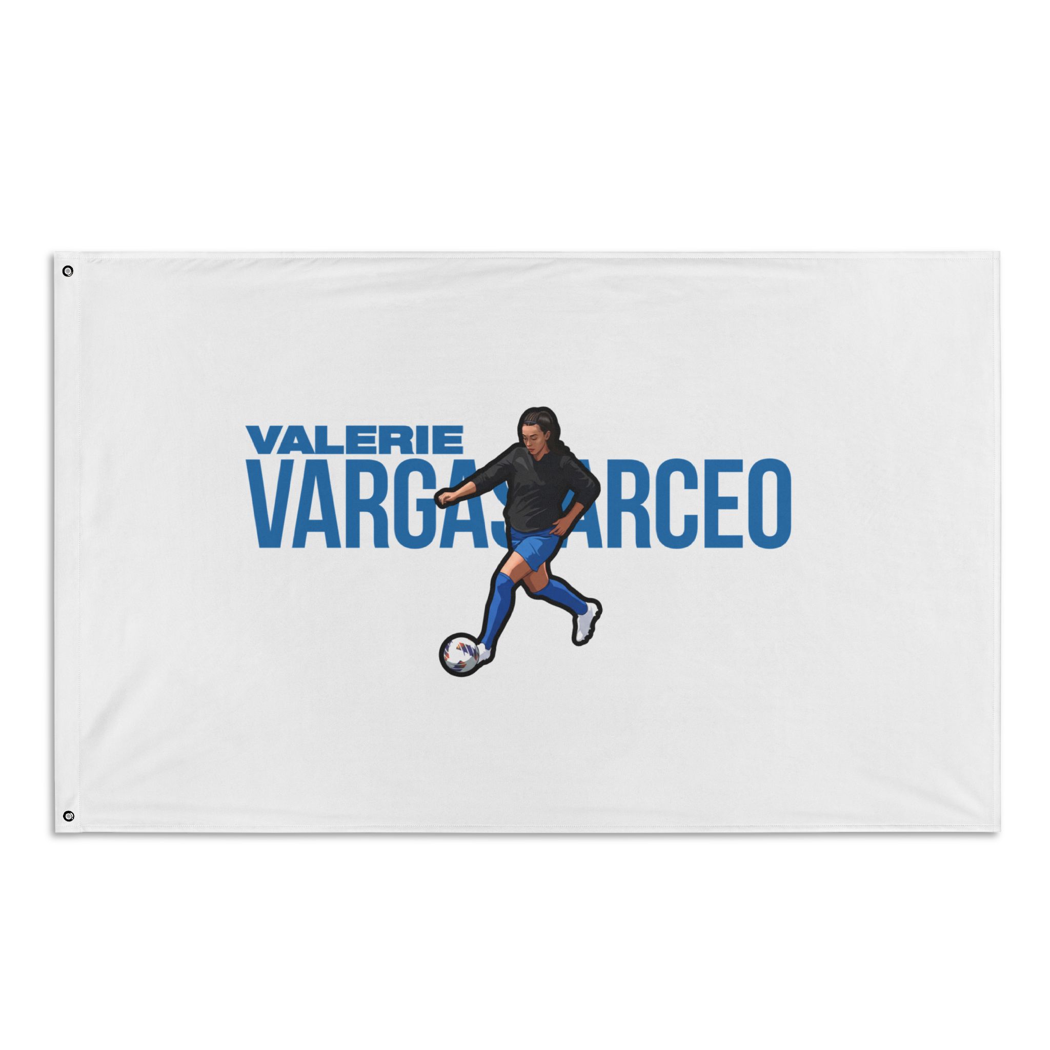 Flag (35 × 56 in) — character_player_name in Classic