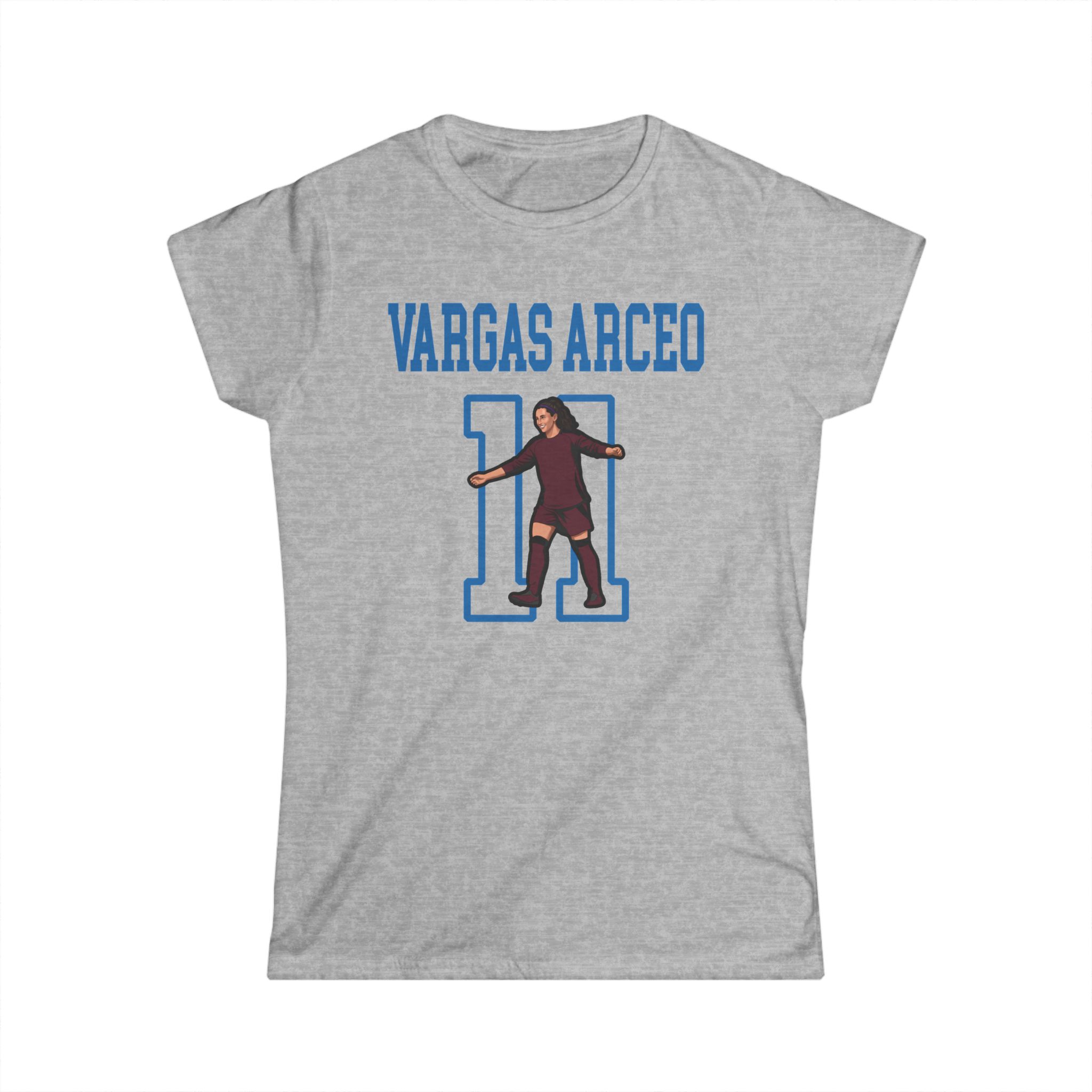 Women's Softstyle Tee — character_shirsey in Grey