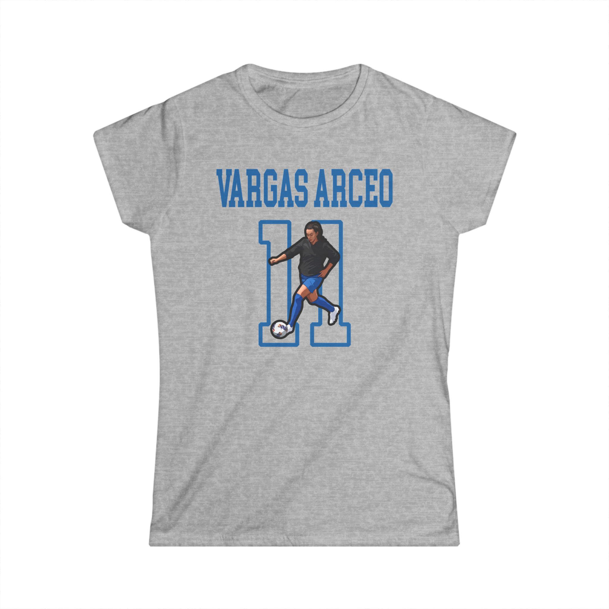 Women's Softstyle Tee — character_shirsey in Grey