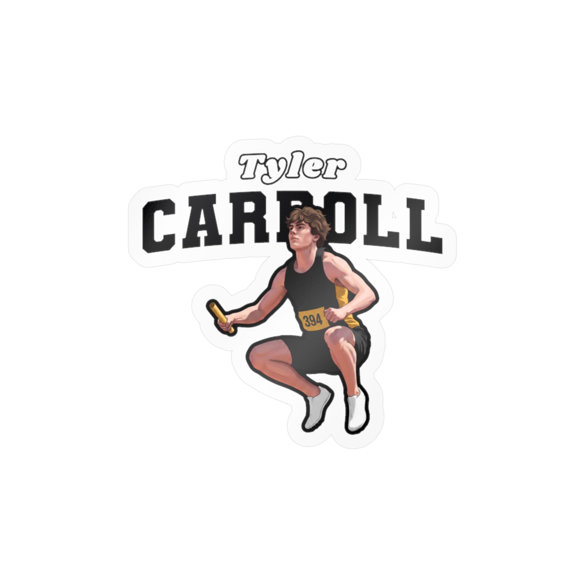Vinyl Sticker — character_name_arch in Classic