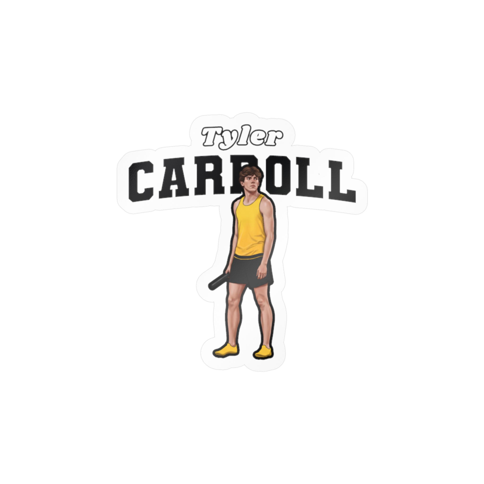 Vinyl Sticker — character_name_arch in Classic