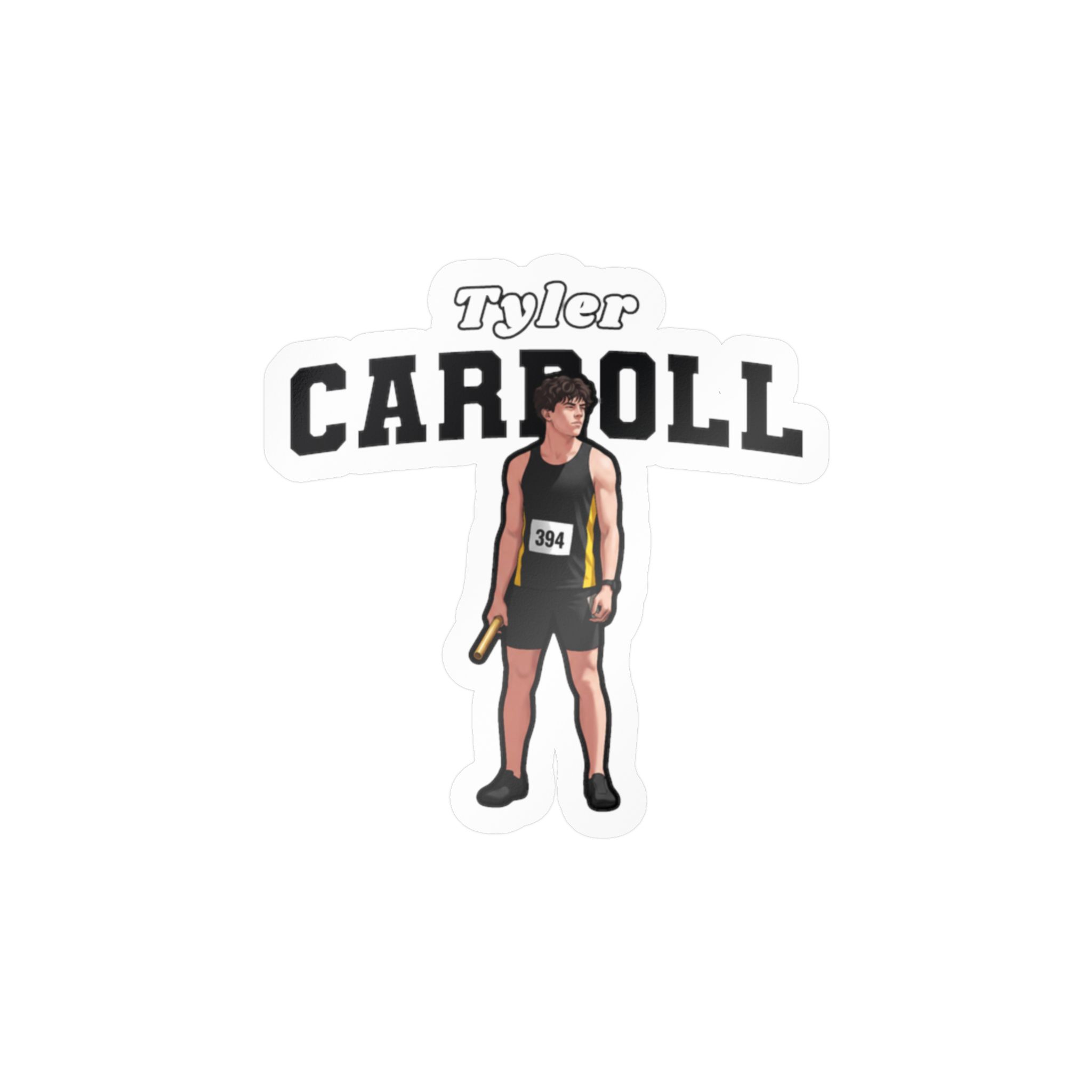 Vinyl Sticker — character_name_arch in Classic