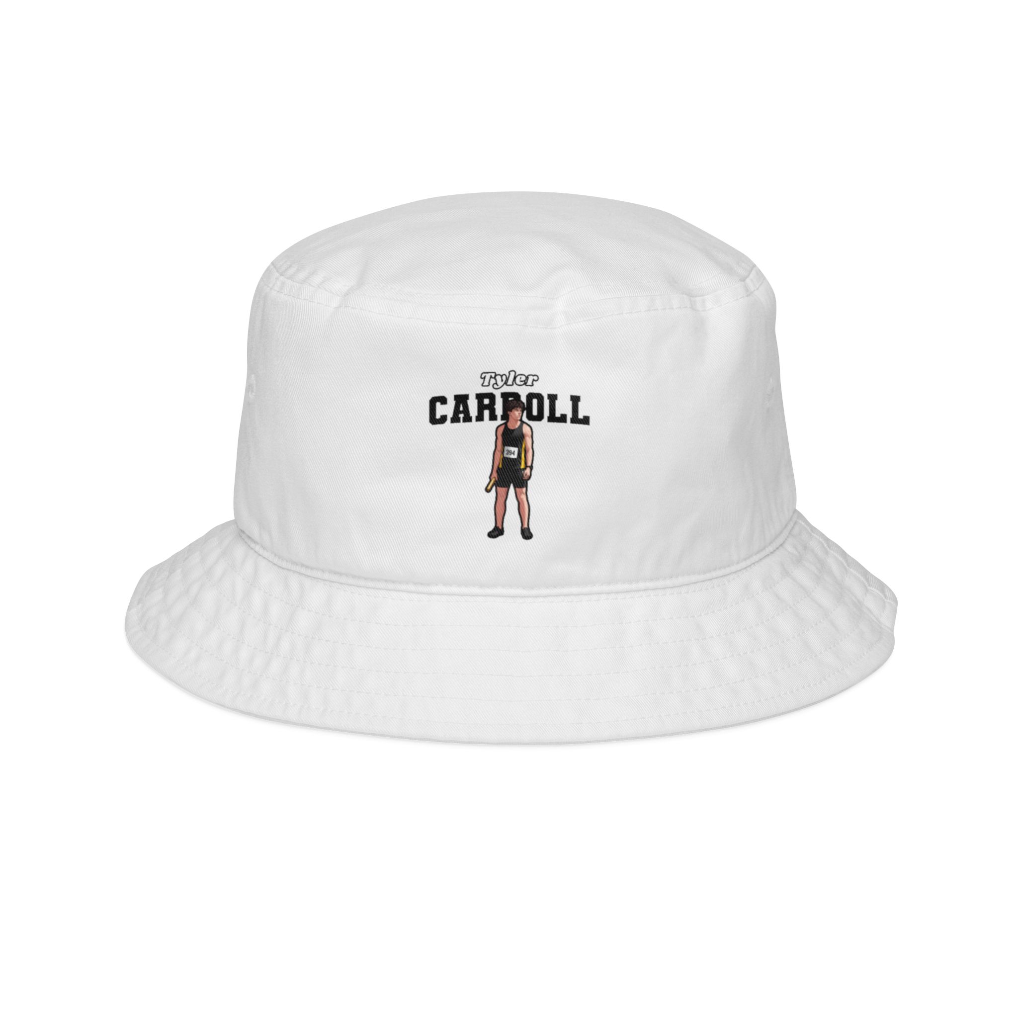 Bucket Hat — character_name_arch in White