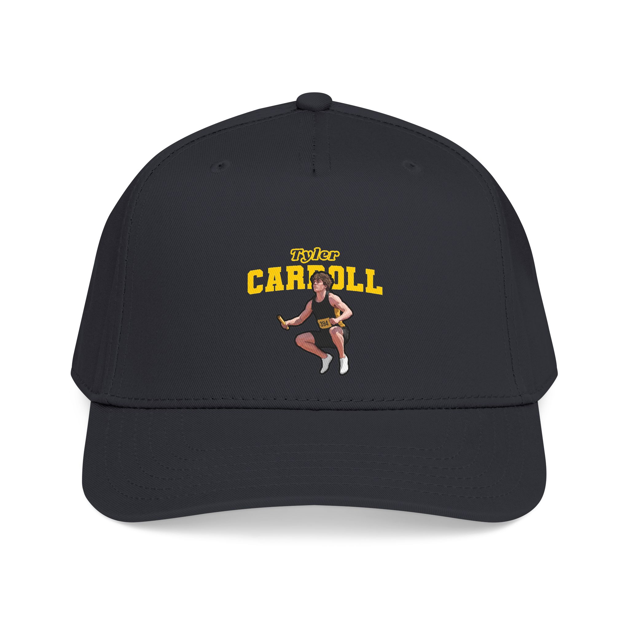 Baseball Cap — character_name_arch in Black