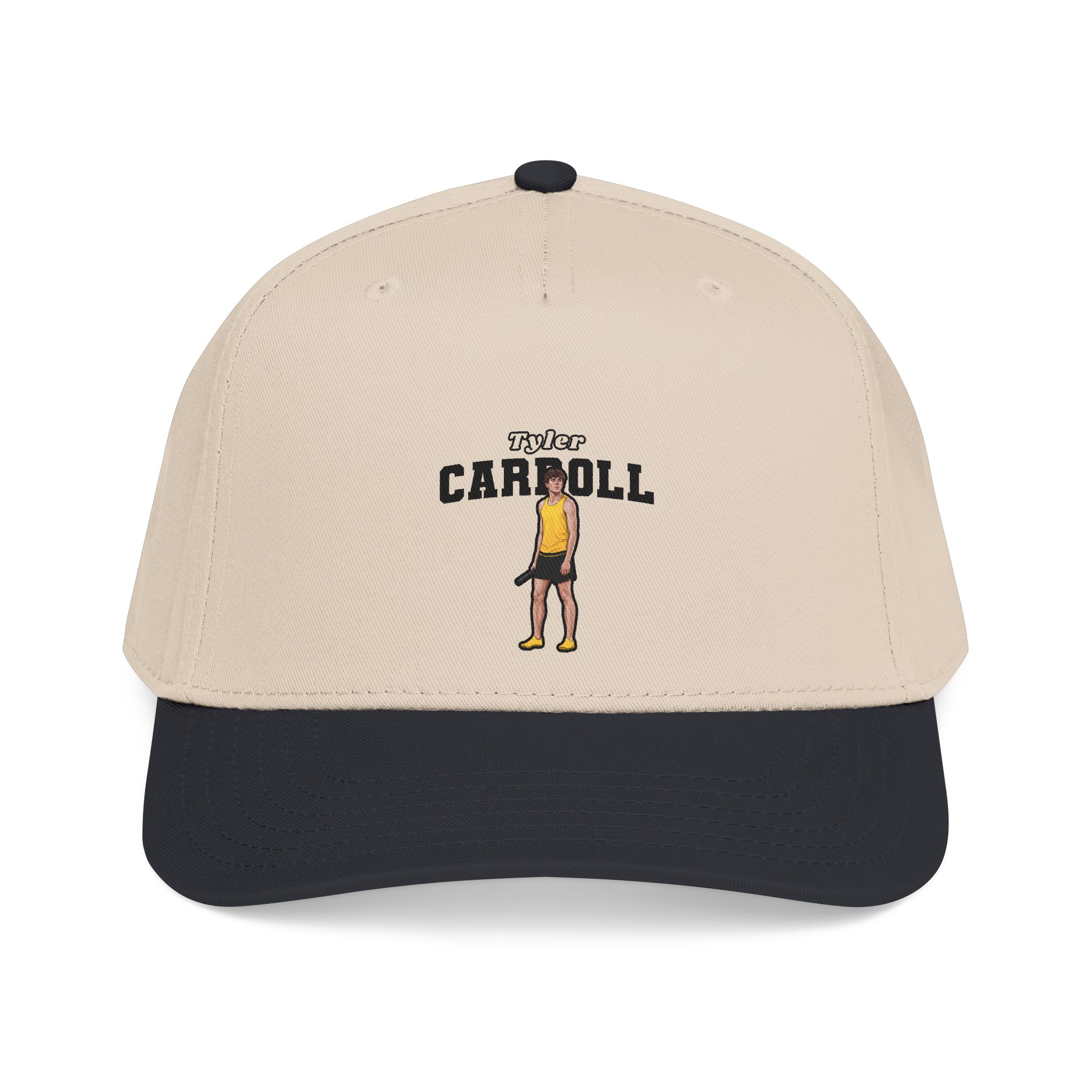 Baseball Cap — character_name_arch in Black / Natural