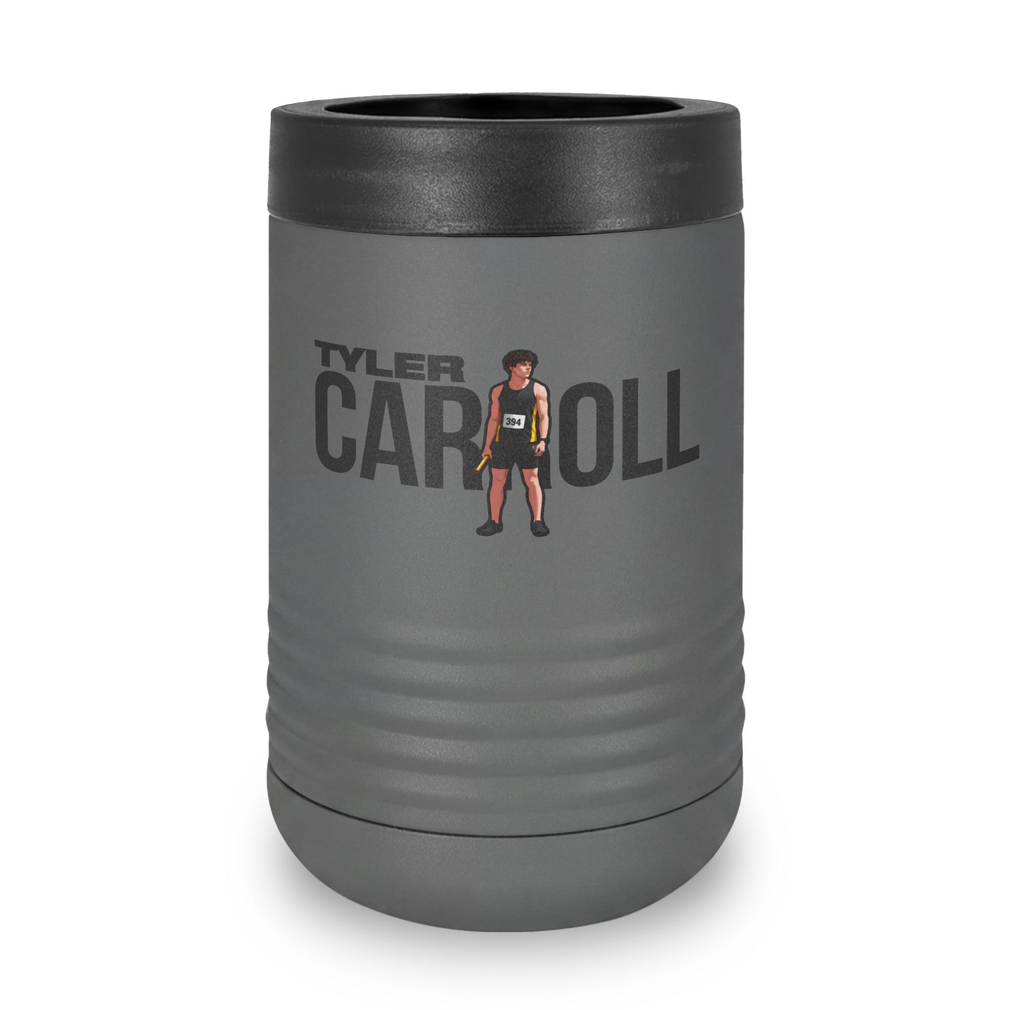 Stainless Can Cooler — character_player_name in Grey