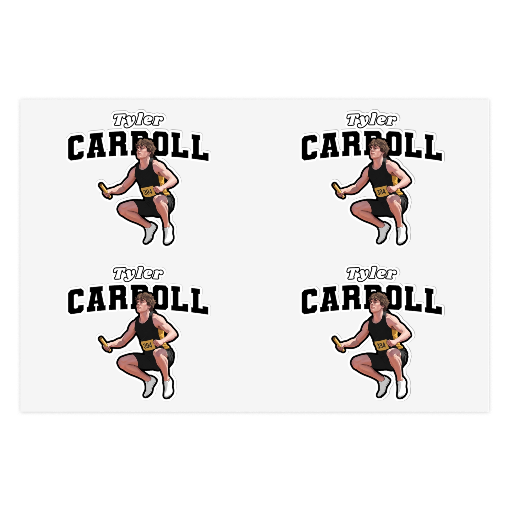 Sticker Sheet — character_name_arch in Classic