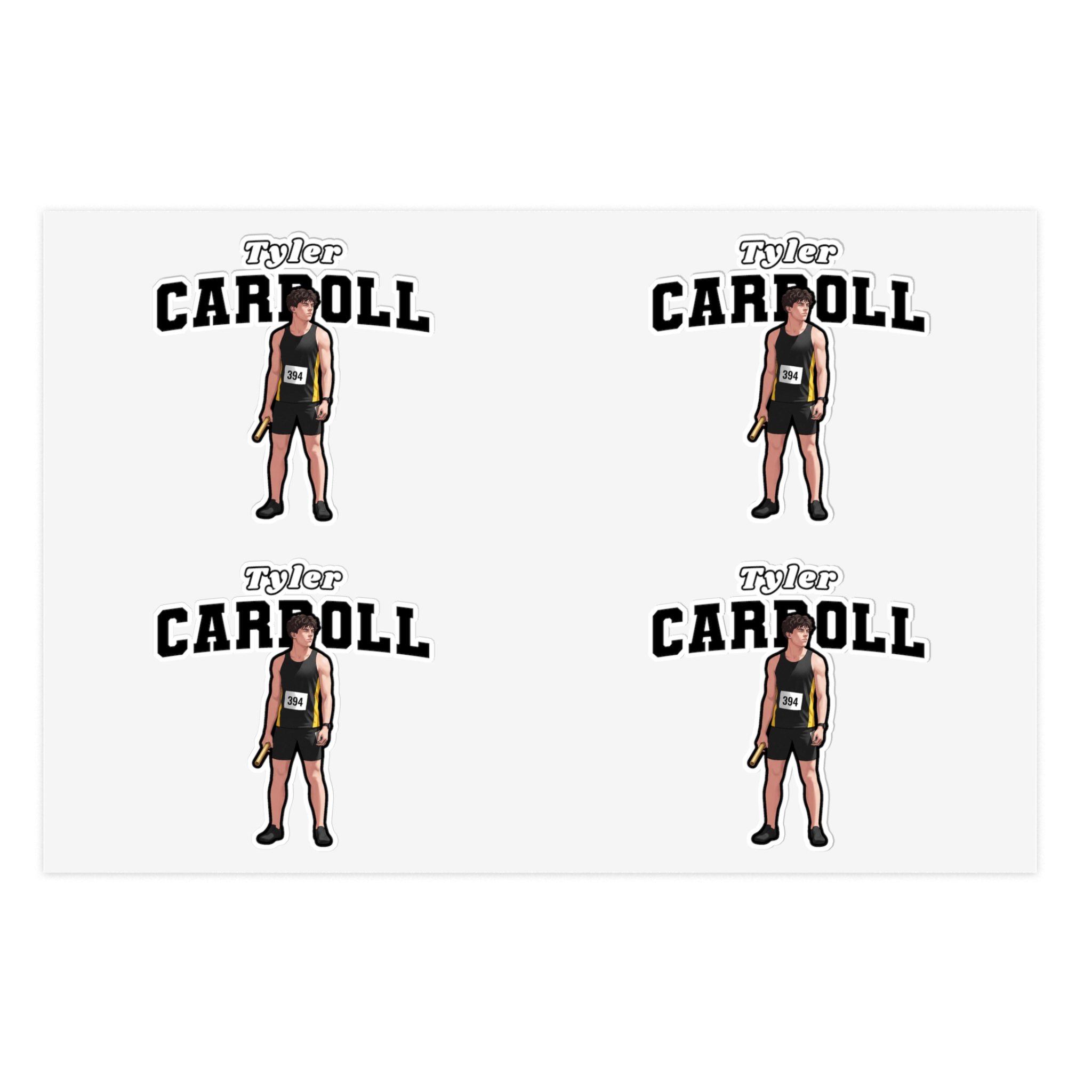 Sticker Sheet — character_name_arch in Classic