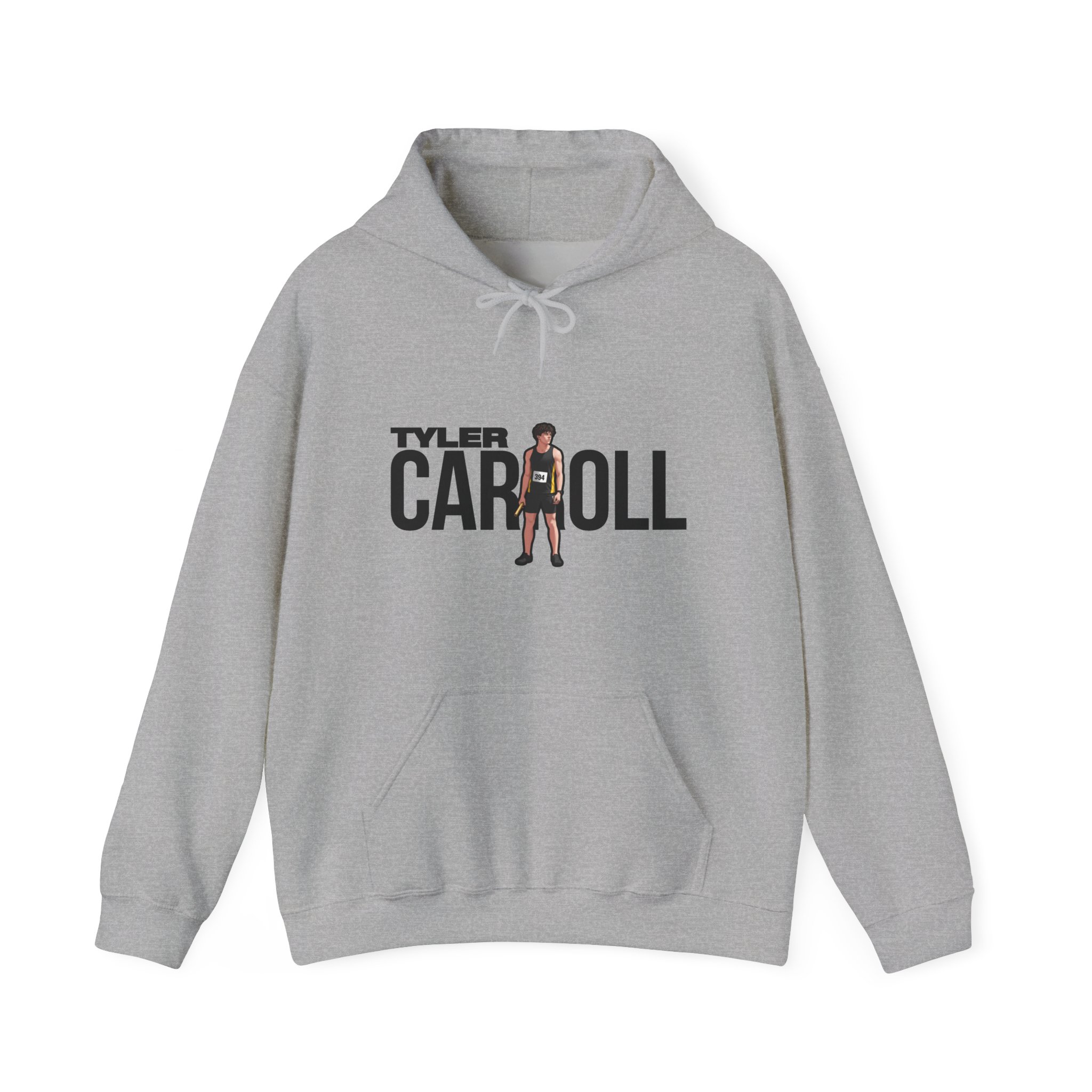 Hoodie — character_player_name in Grey