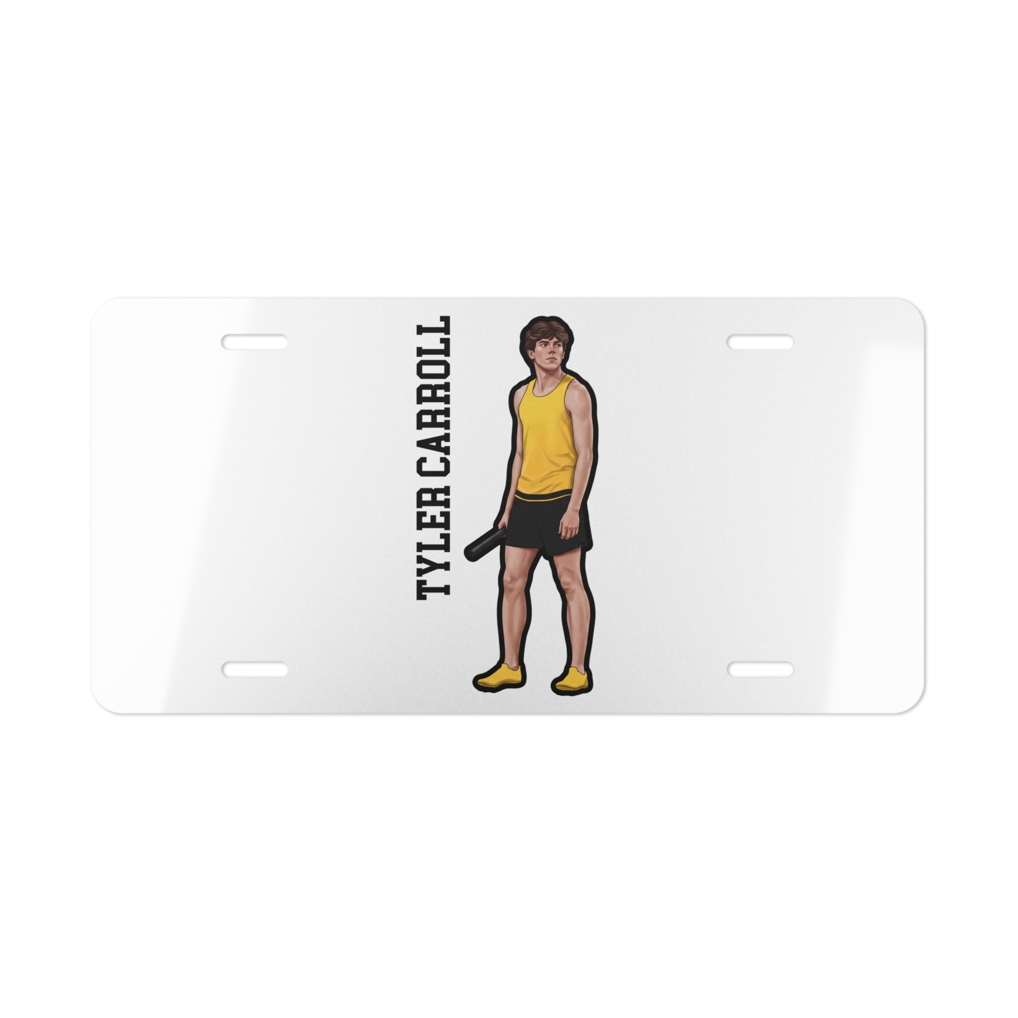 License Plate — character_name_vertical in Classic