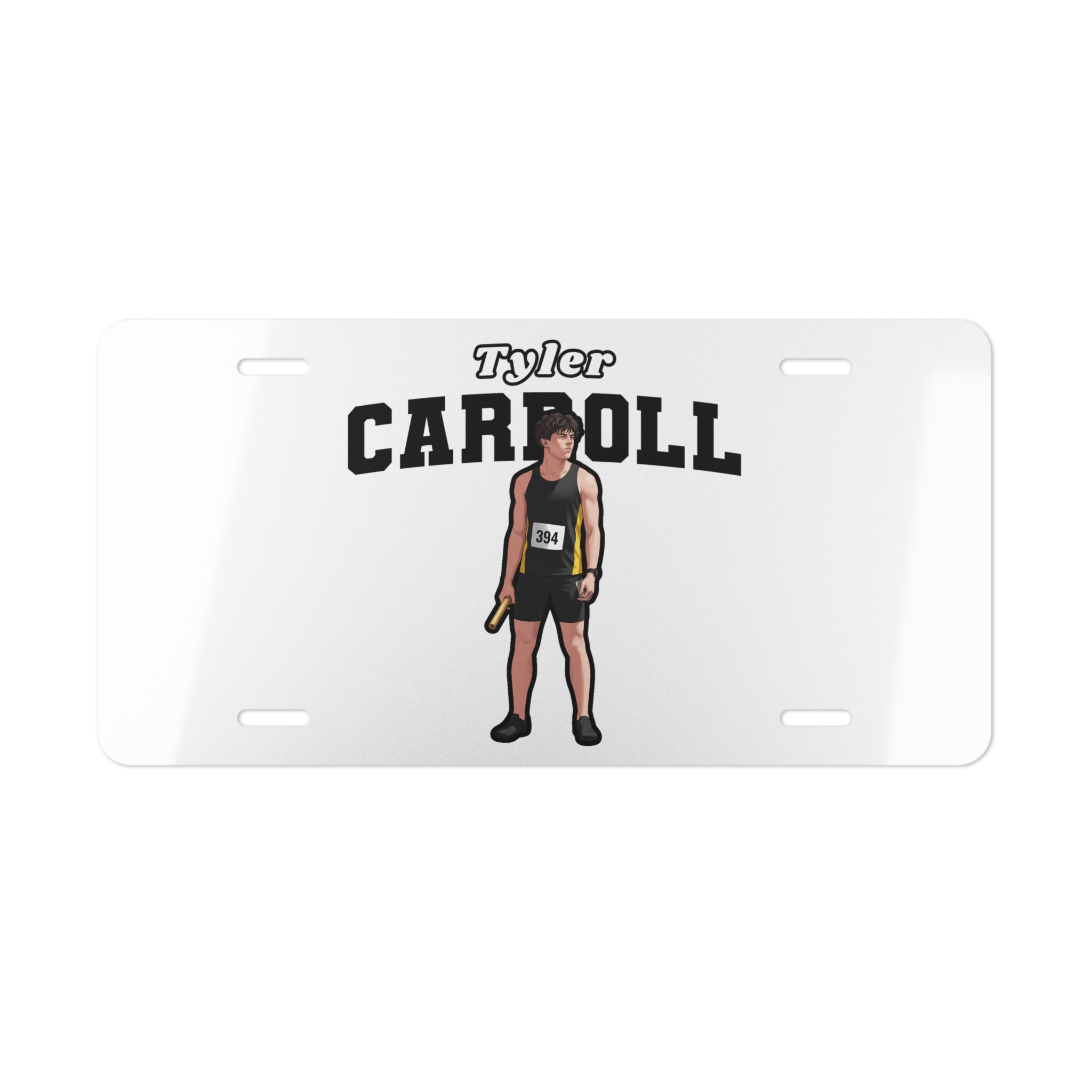 License Plate — character_name_arch in Classic