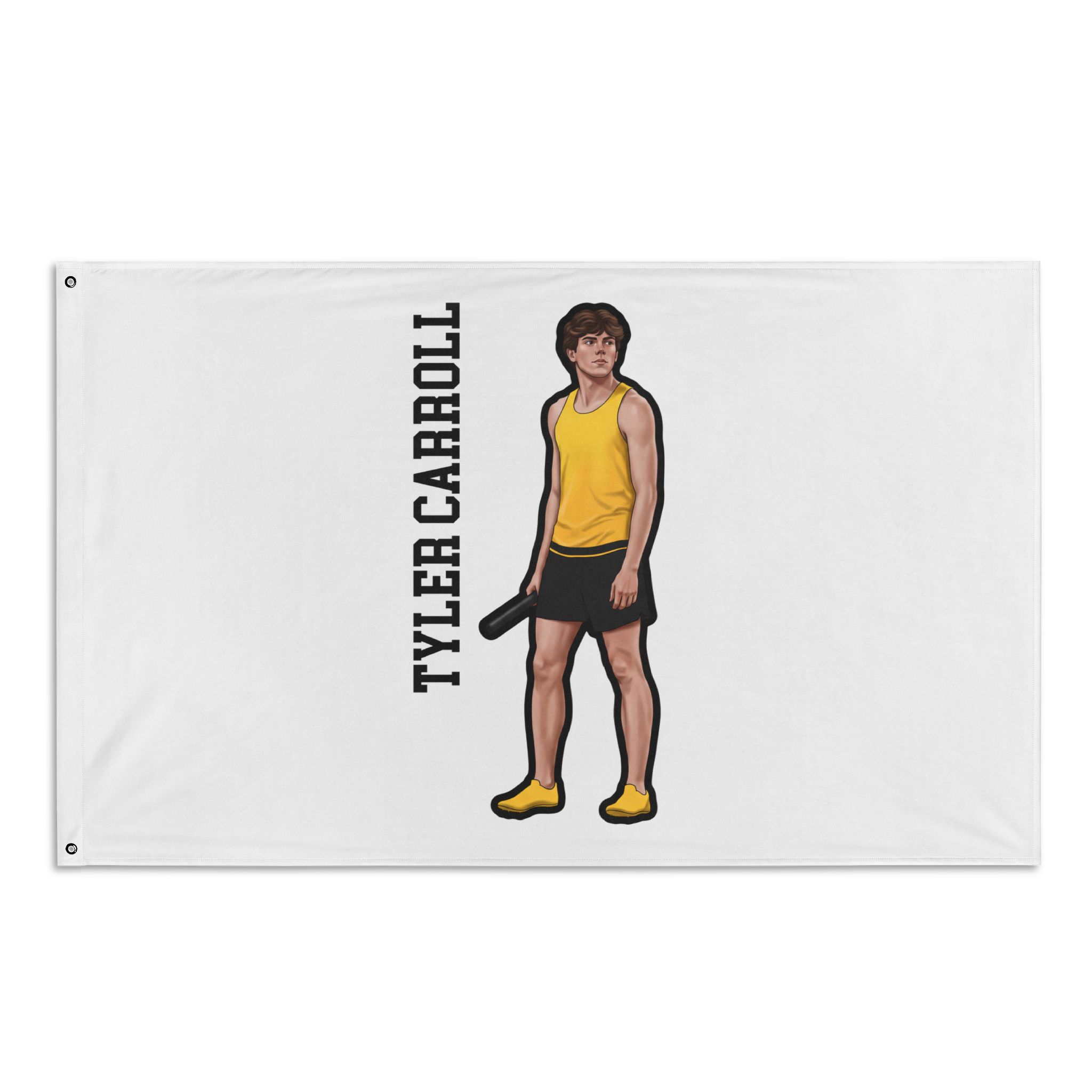 Flag (35 × 56 in) — character_name_vertical in Classic
