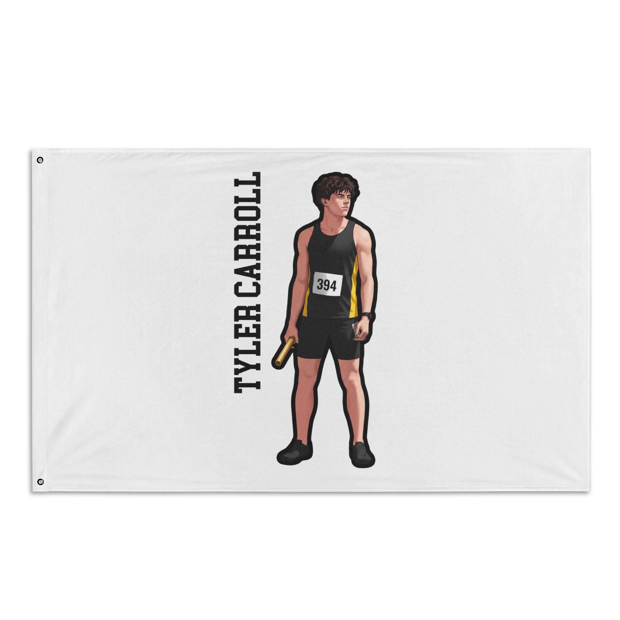 Flag (35 × 56 in) — character_name_vertical in Classic