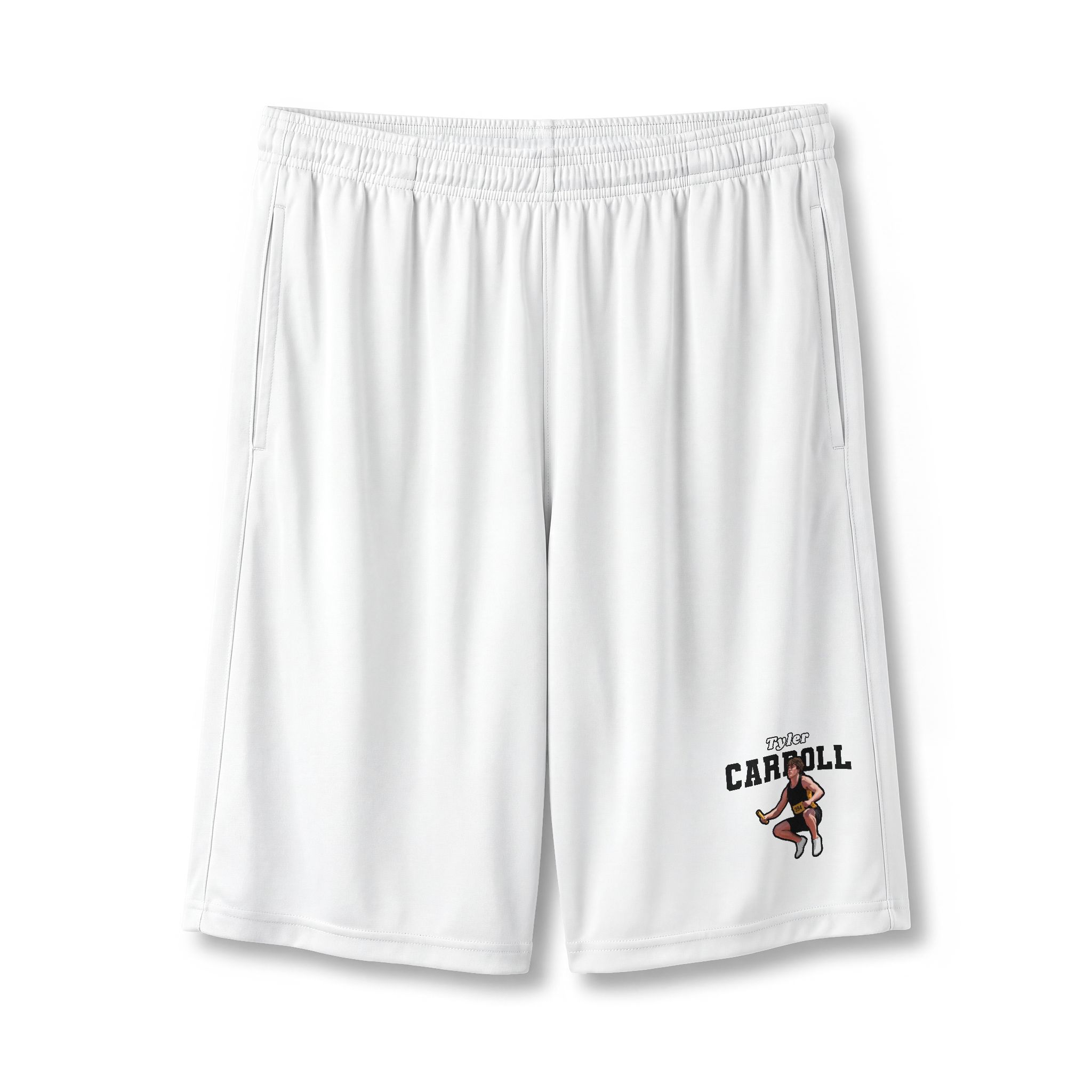 Shorts — character_name_arch in White