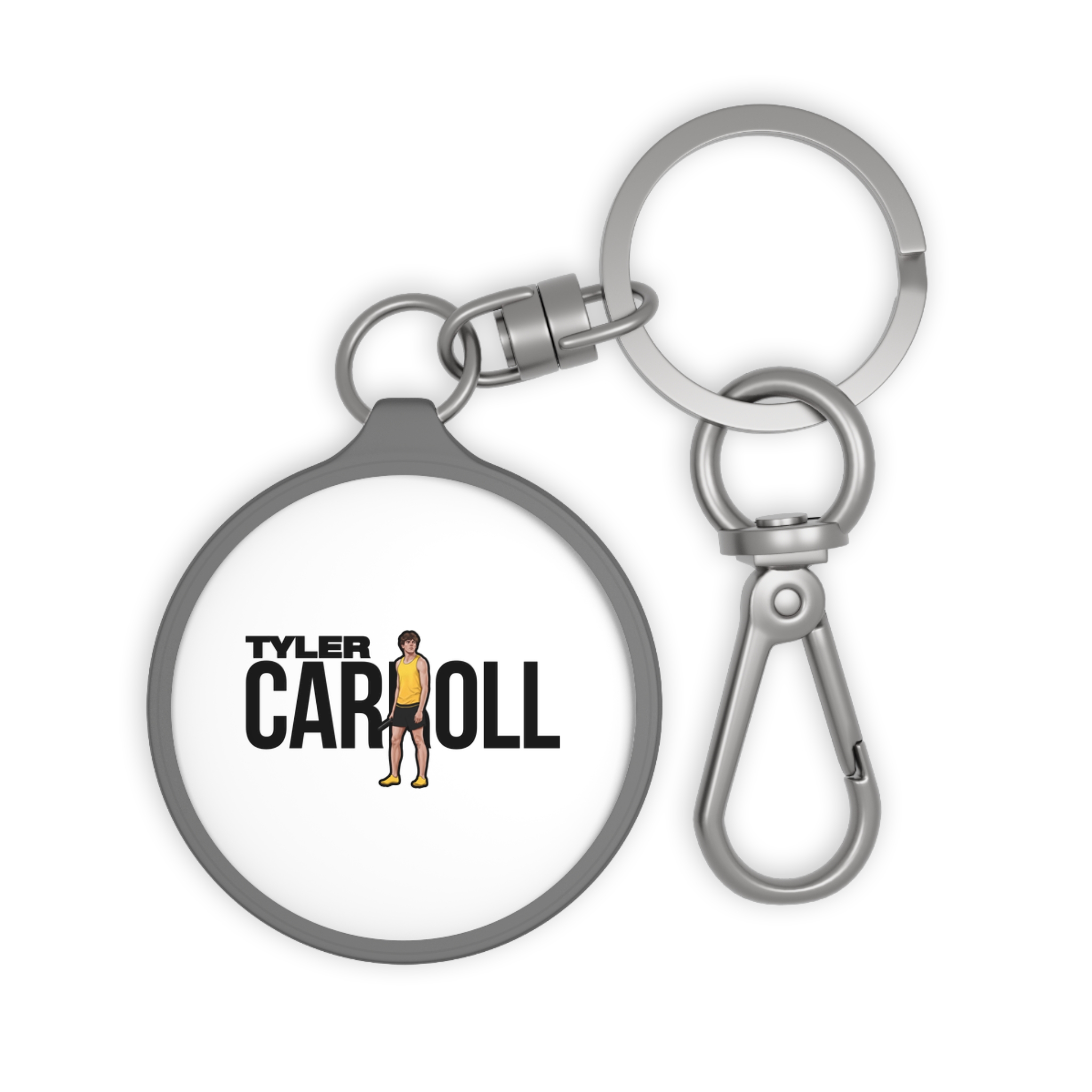 Keychain — character_player_name in Grey