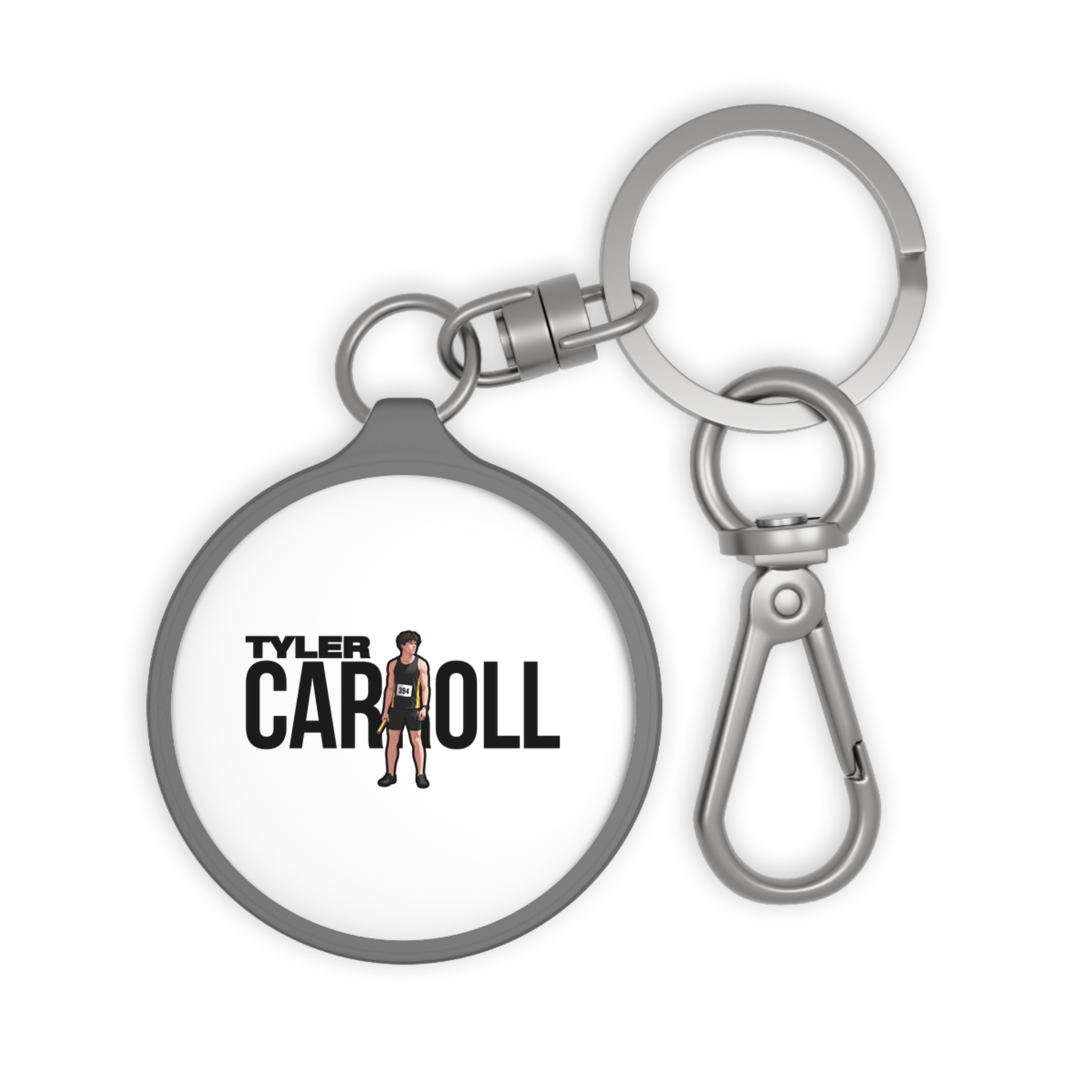 Keychain — character_player_name in Grey