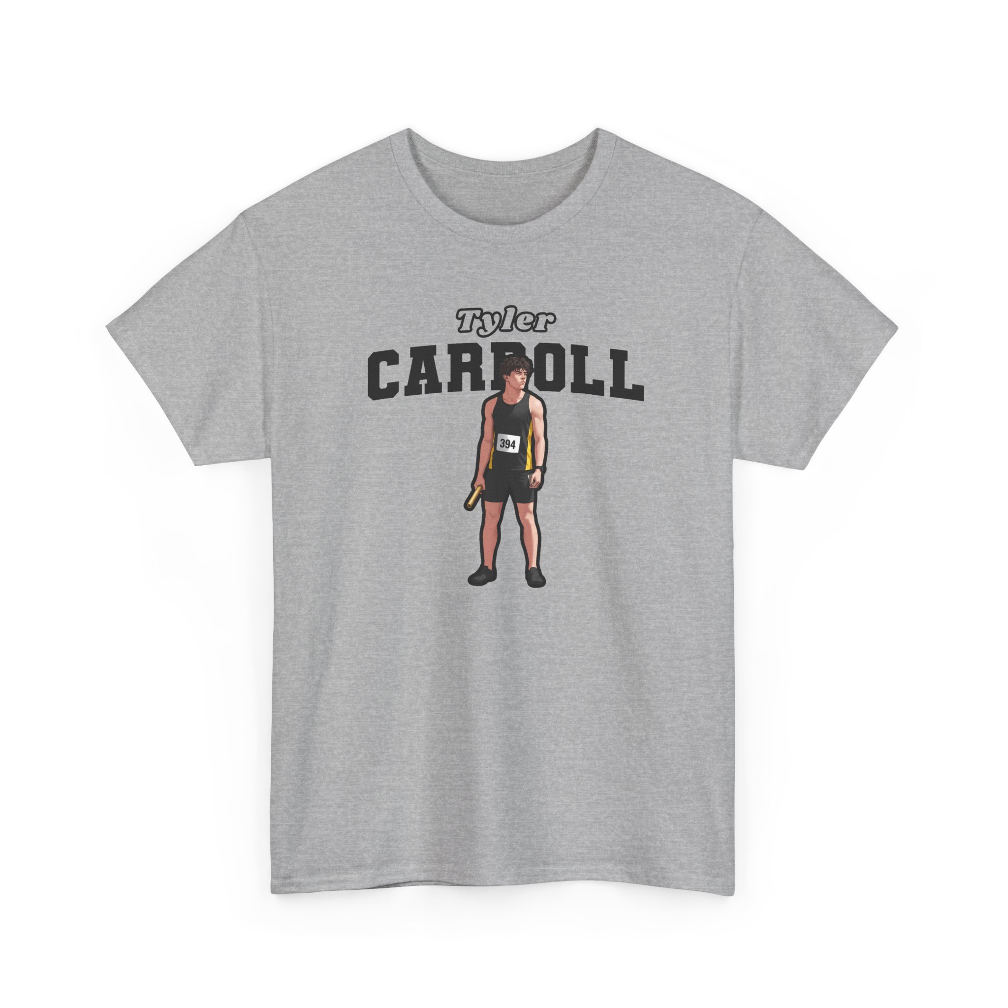 Tee — character_name_arch in Grey