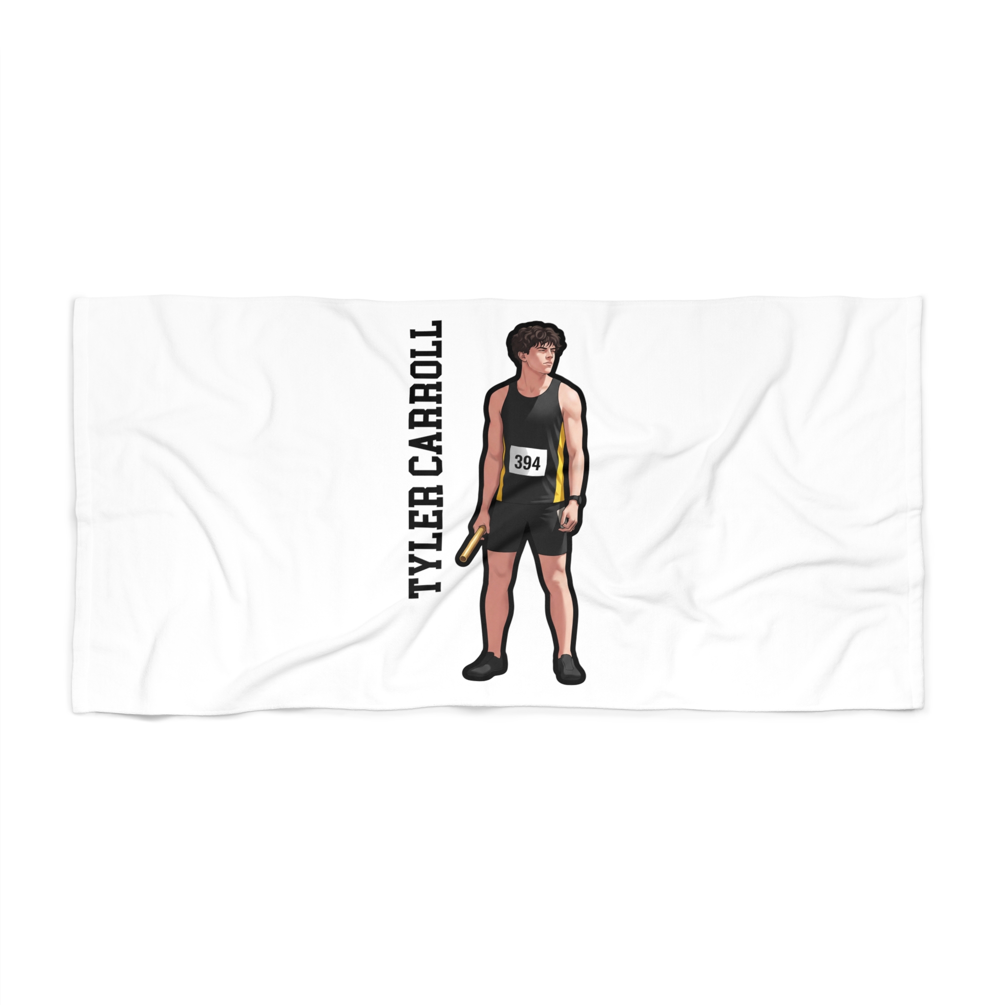 Beach Towel — character_name_vertical in Classic