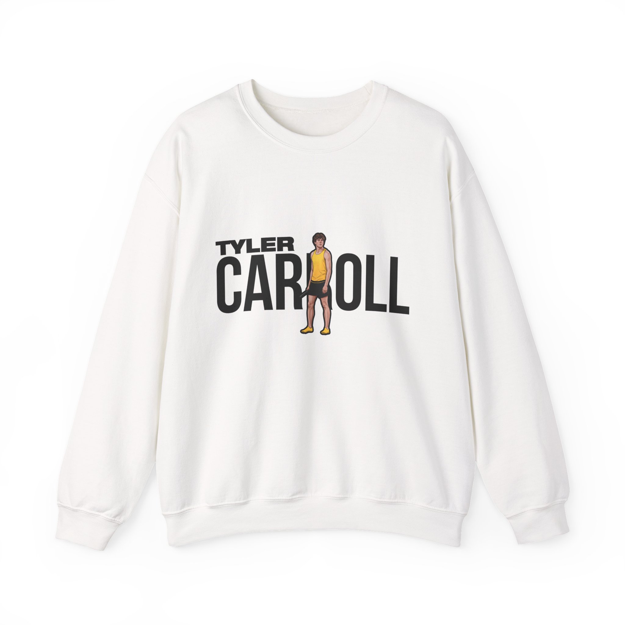 Crewneck Sweatshirt — character_player_name in White