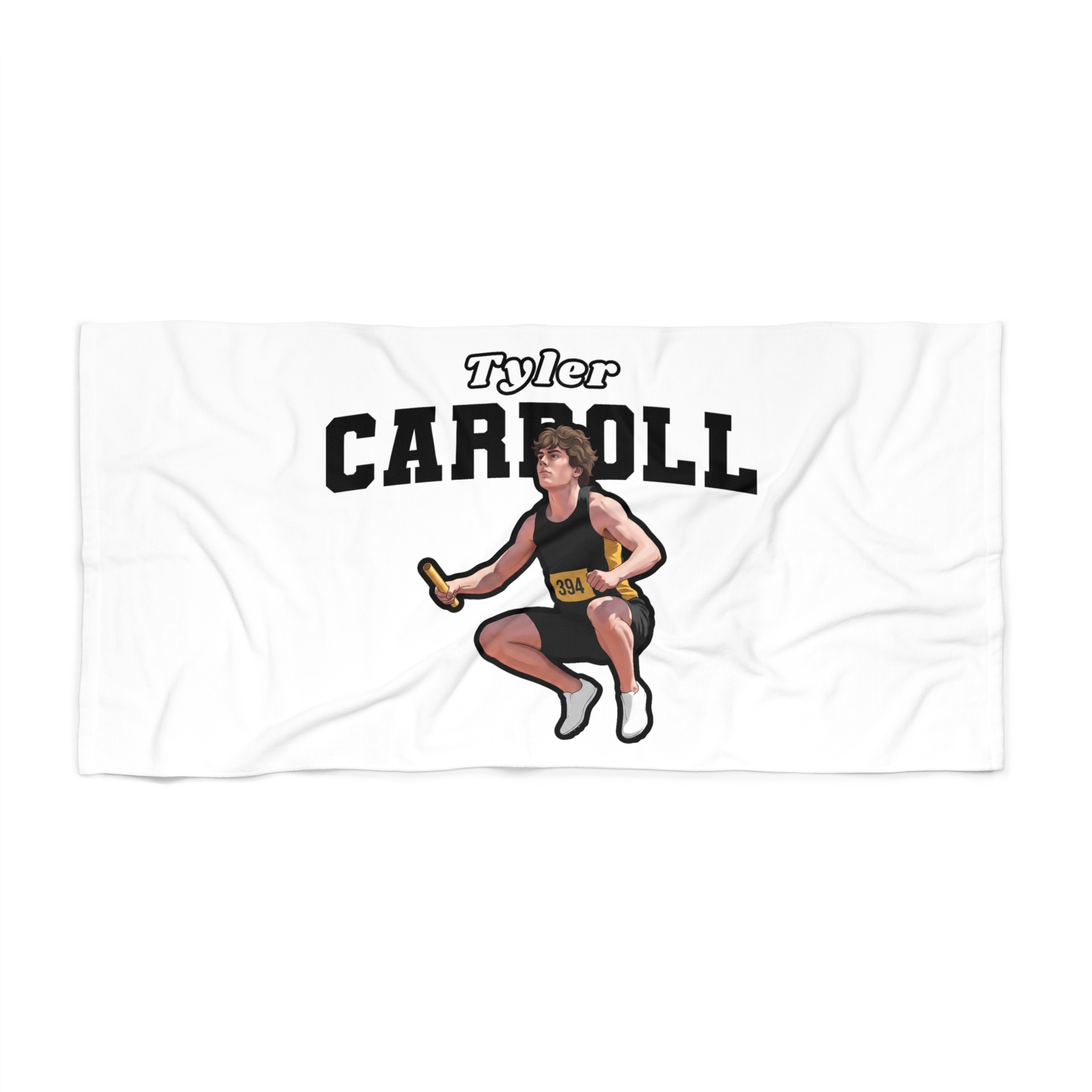 Beach Towel — character_name_arch in Classic