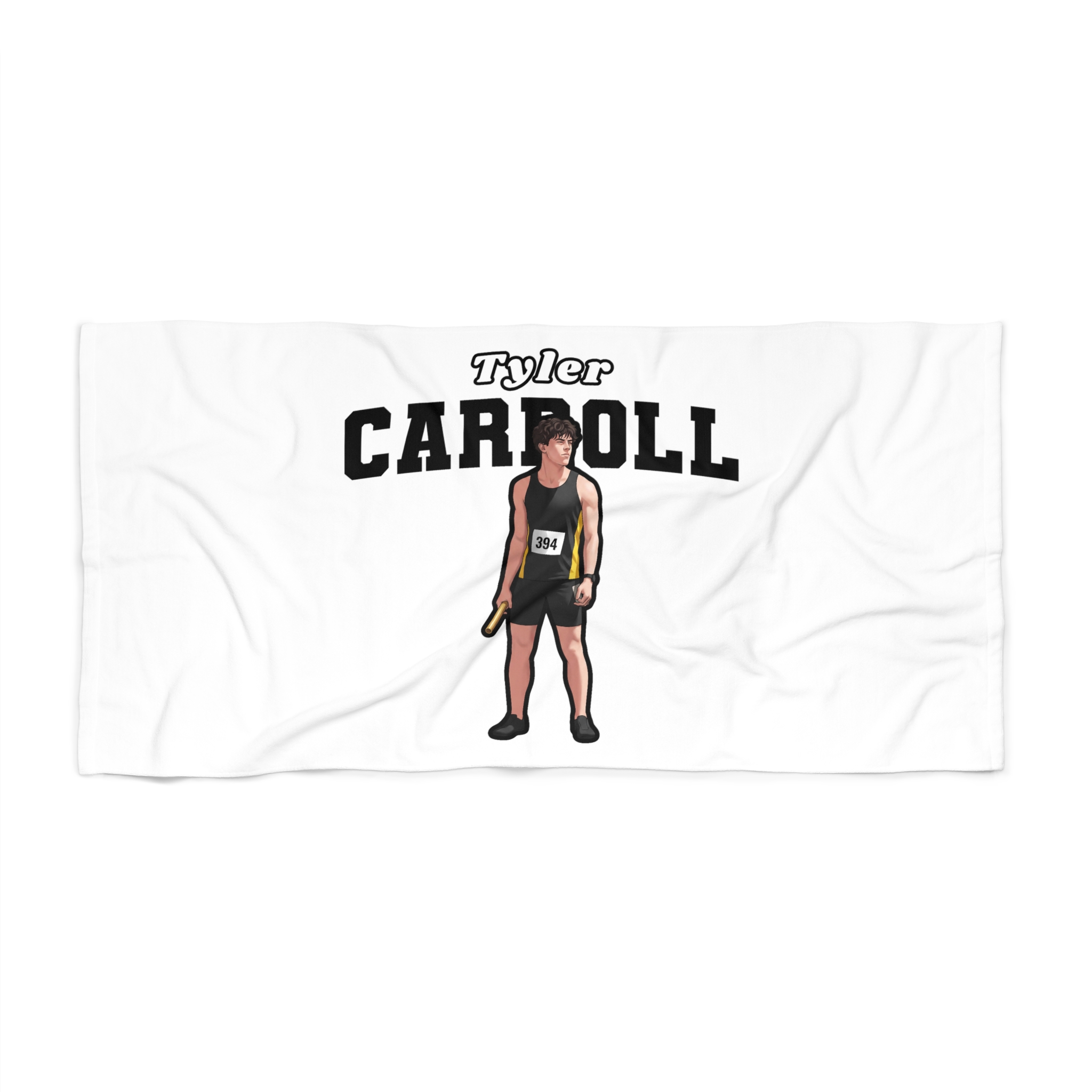 Beach Towel — character_name_arch in Classic