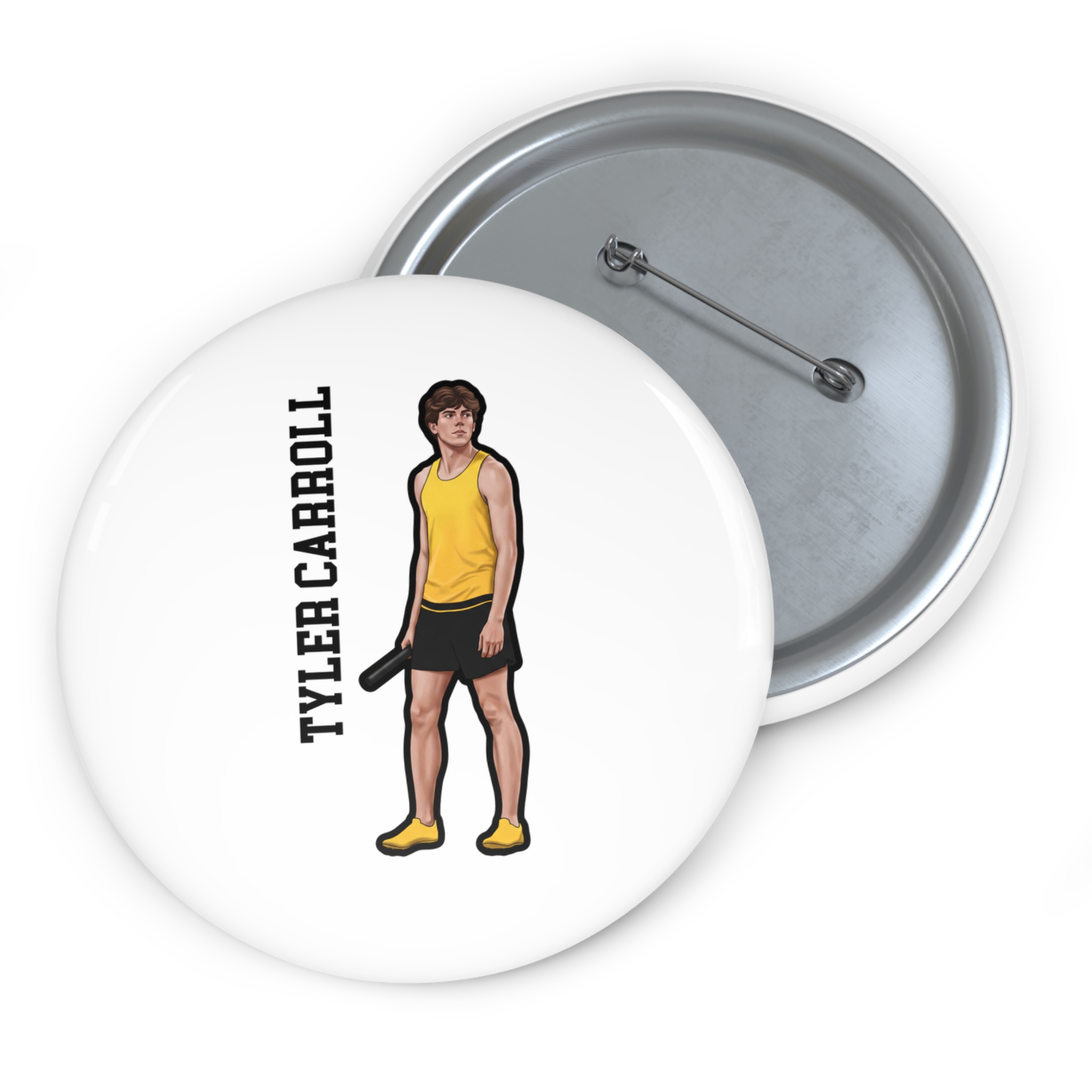 Game Day Pin — character_name_vertical in Classic