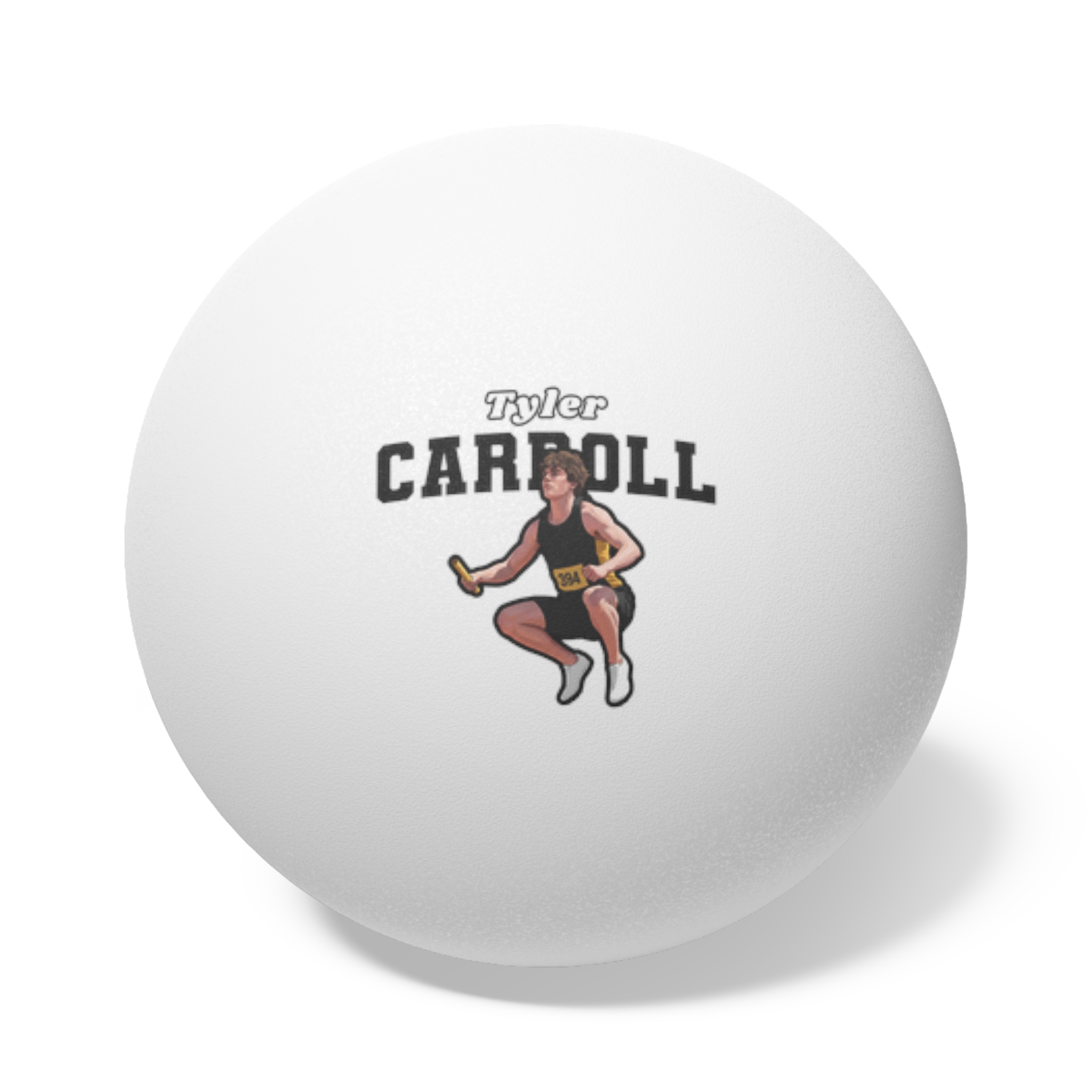 Ping Pong Balls, 6 pcs — character_name_arch in White