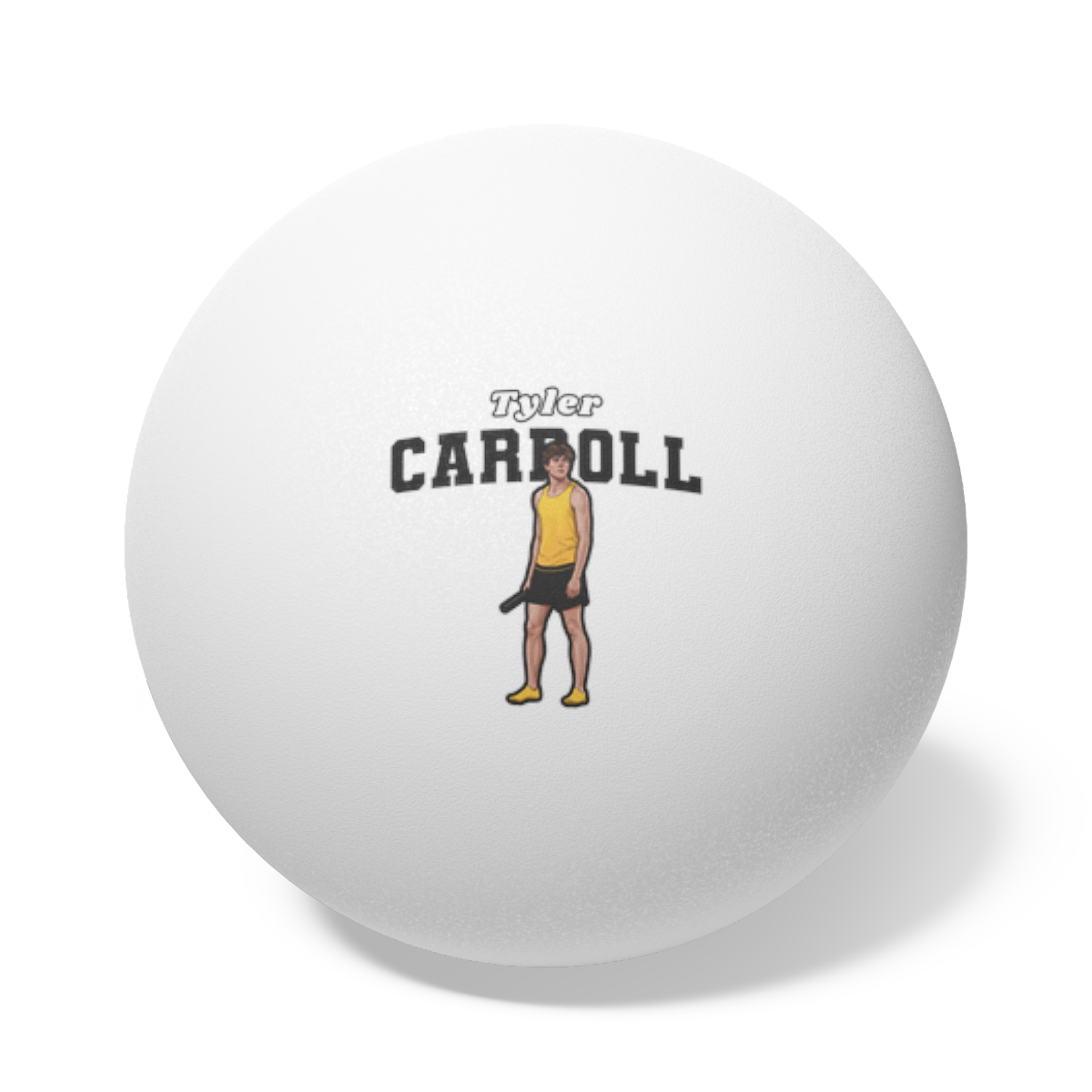 Ping Pong Balls, 6 pcs — character_name_arch in White
