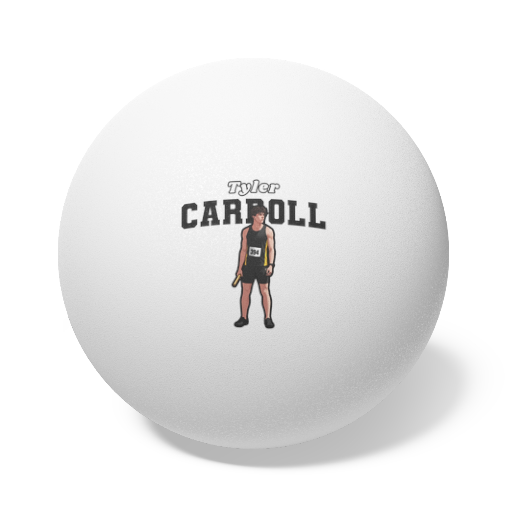 Ping Pong Balls, 6 pcs — character_name_arch in White