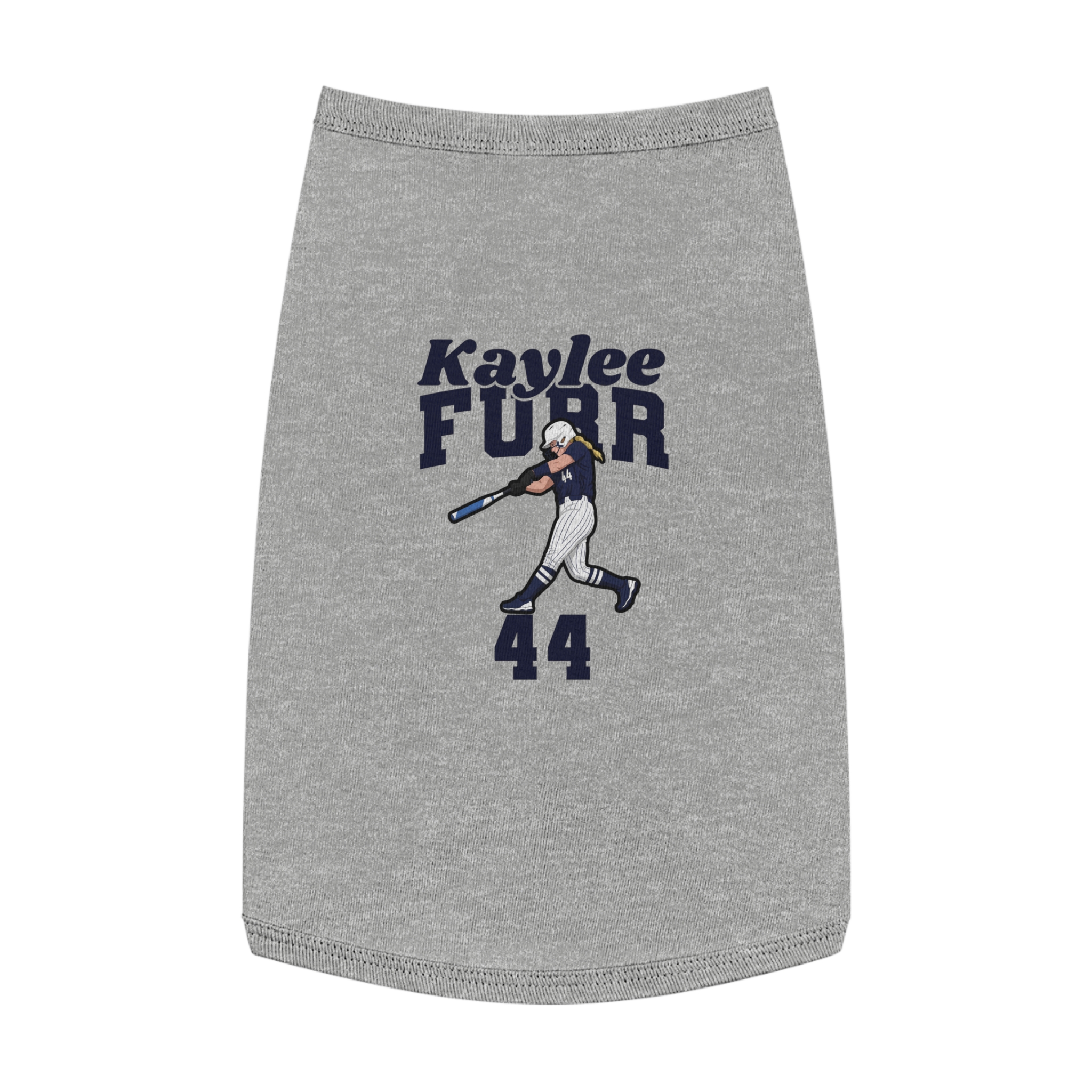 Pet Tank Top — character_signature_arch in White