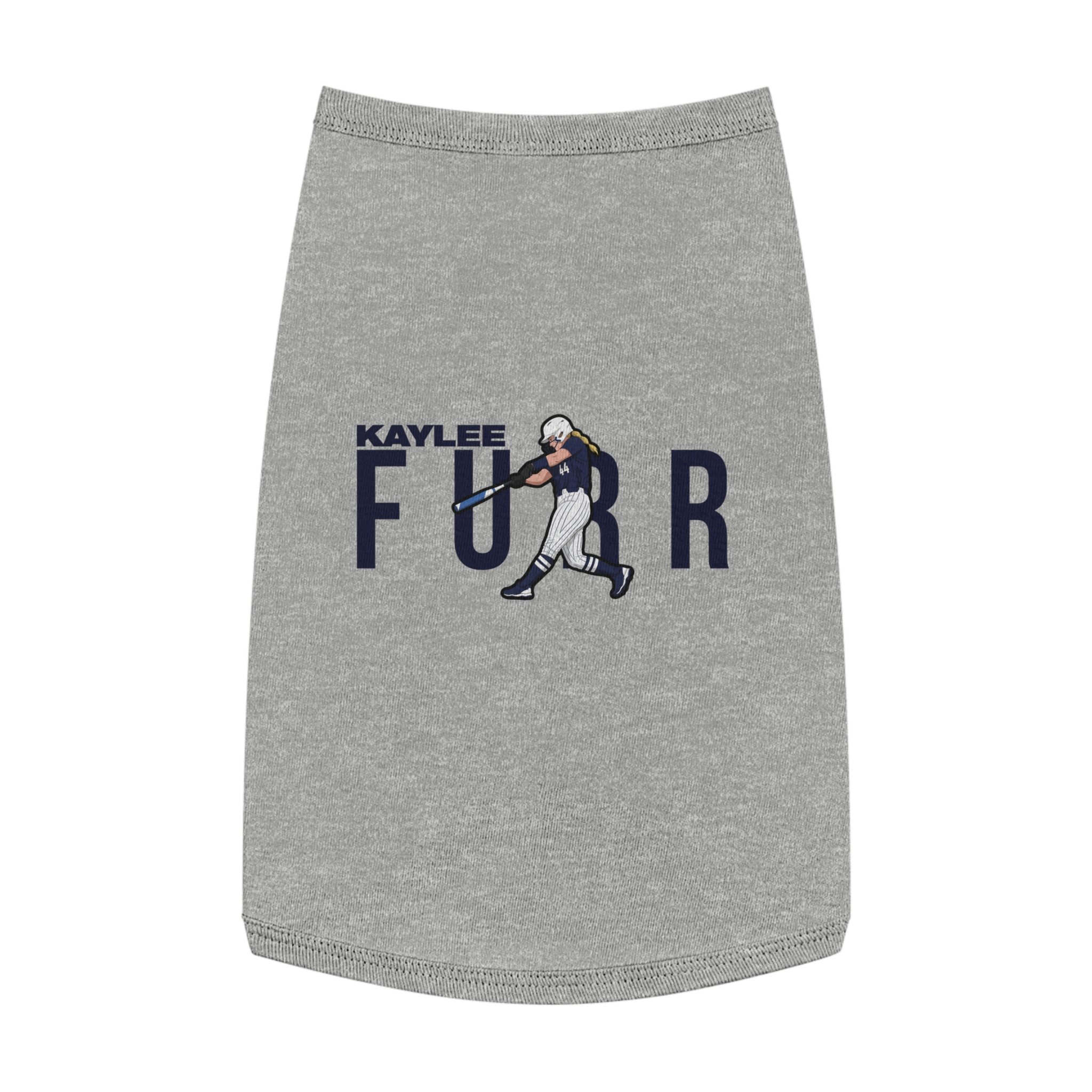 Pet Tank Top — character_player_name in White