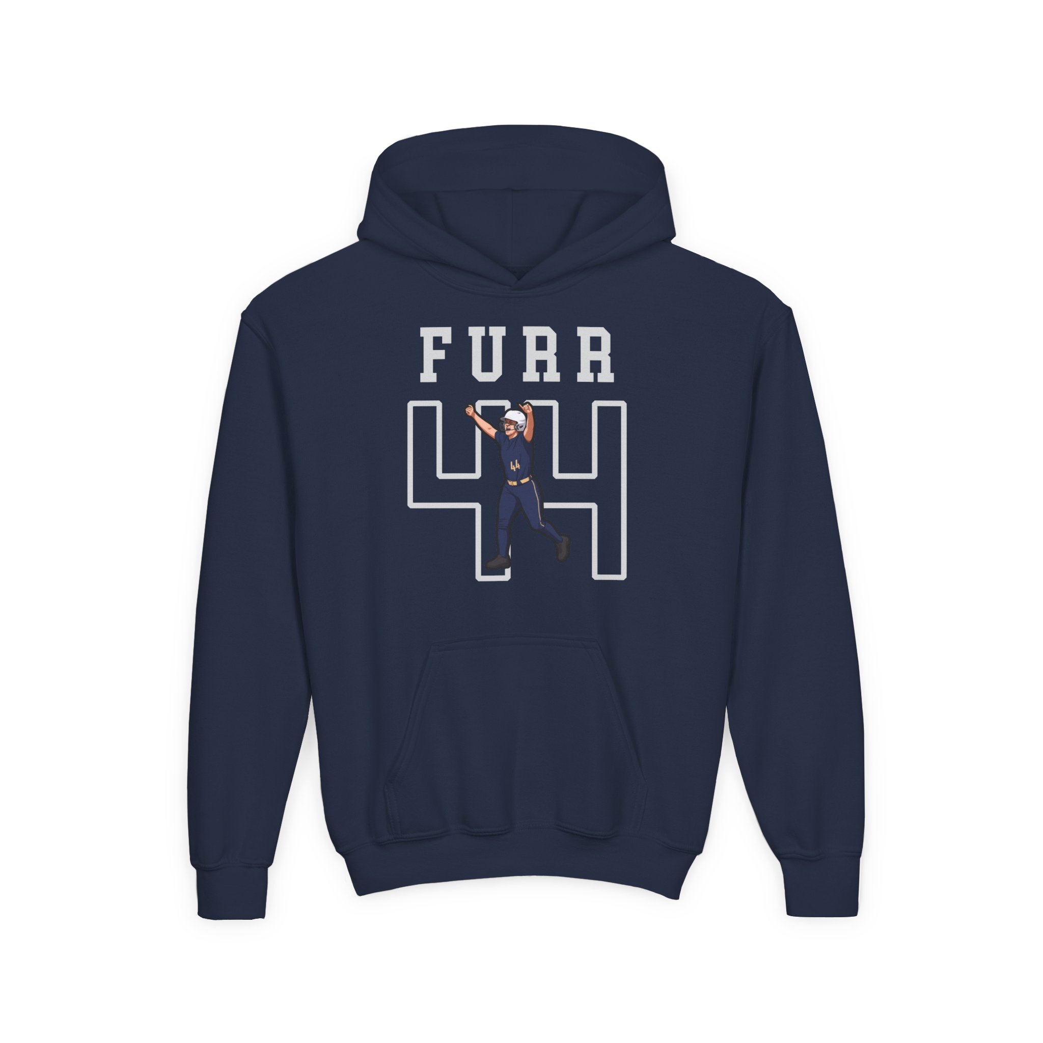 Youth Hoodie — character_shirsey in Navy