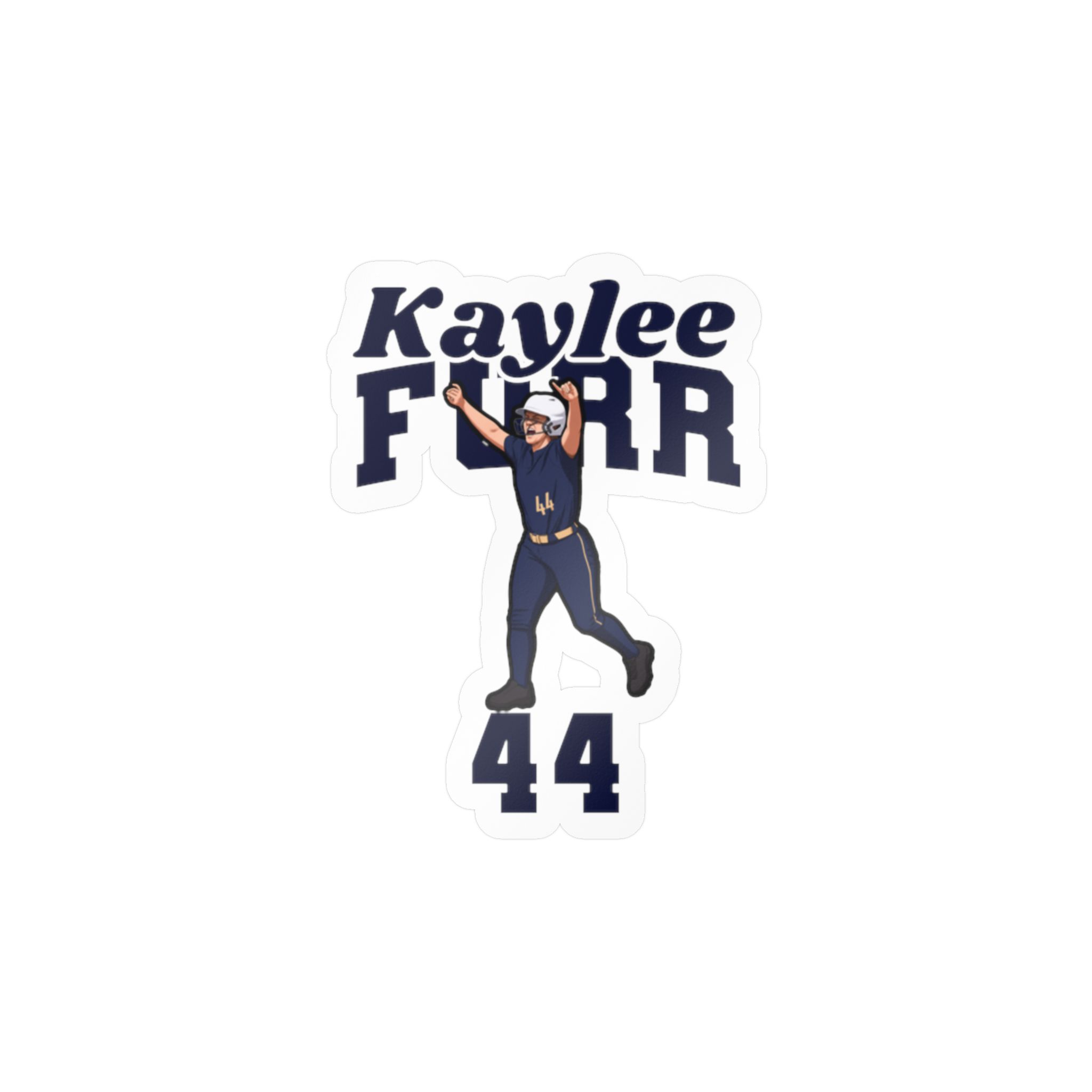 Vinyl Sticker — character_signature_arch in Classic