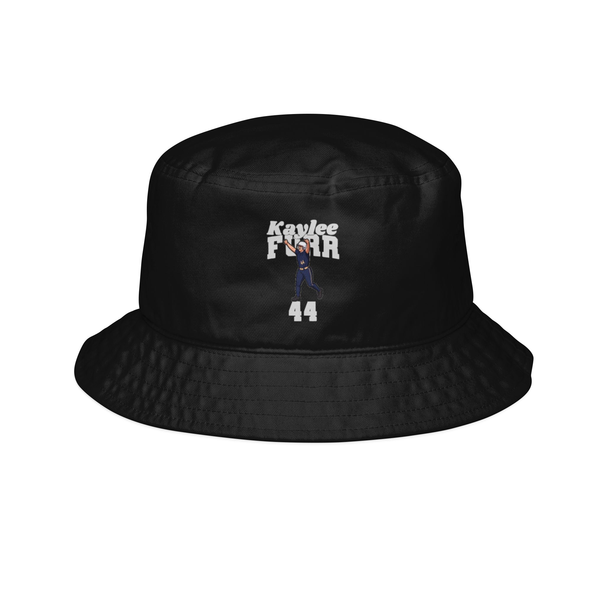 Bucket Hat — character_signature_arch in Black