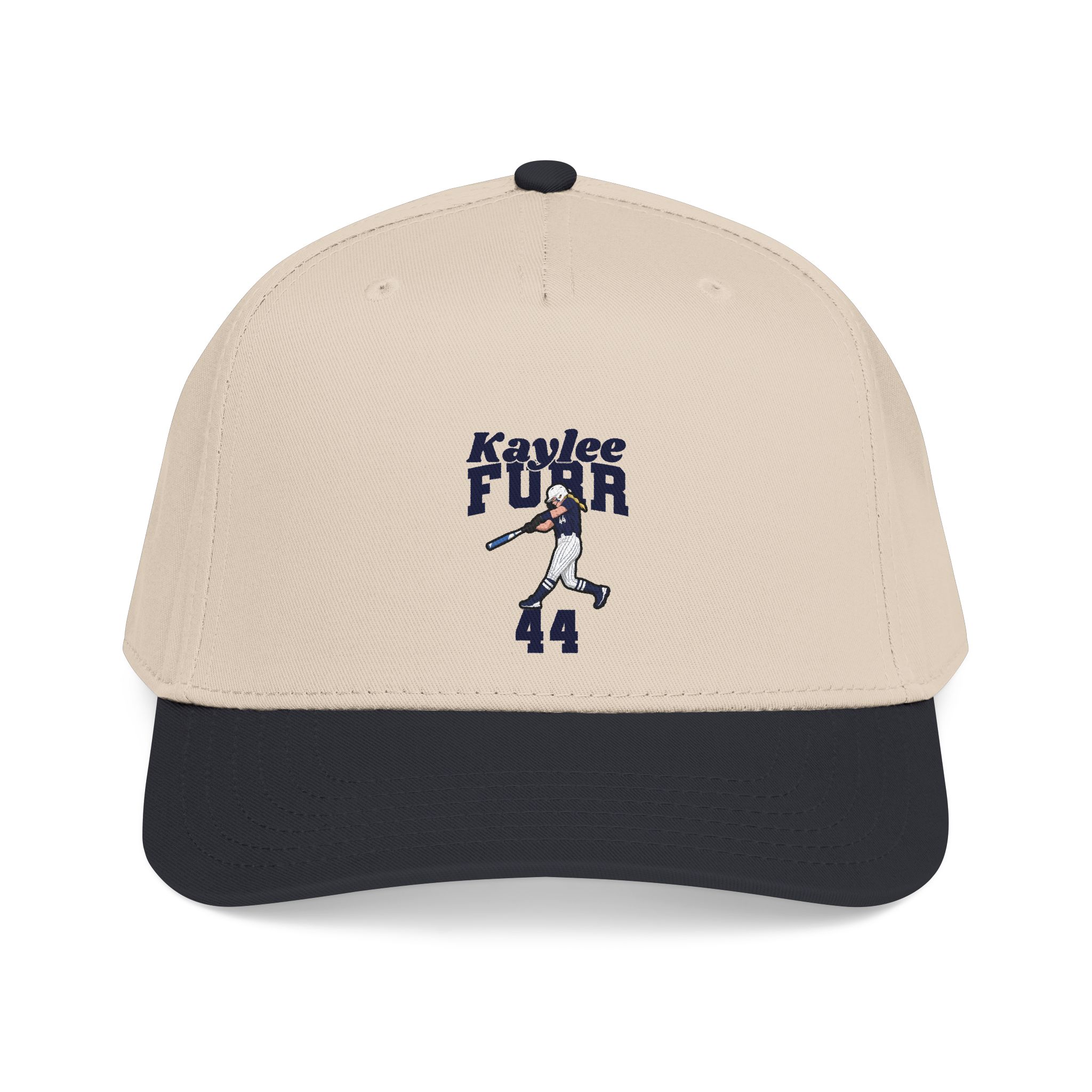 Baseball Cap — character_signature_arch in Black / Natural