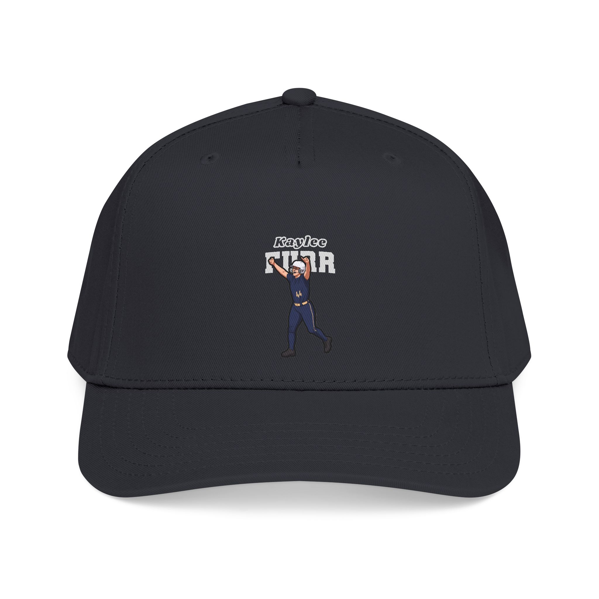 Baseball Cap — character_name_arch in Black