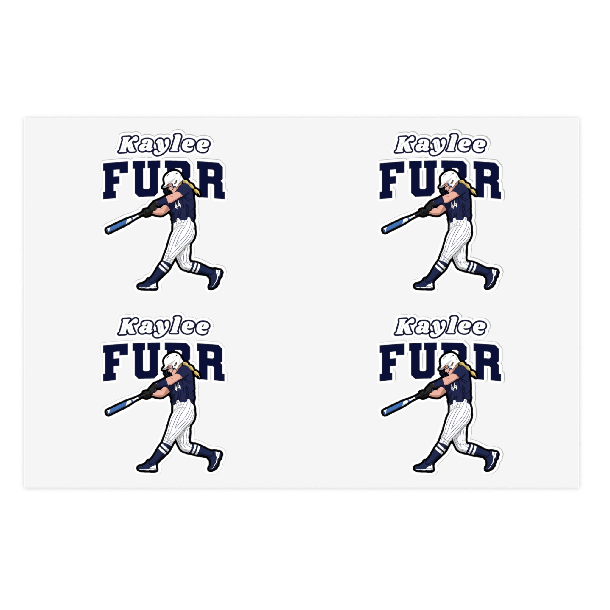 Sticker Sheet — character_name_arch in Classic