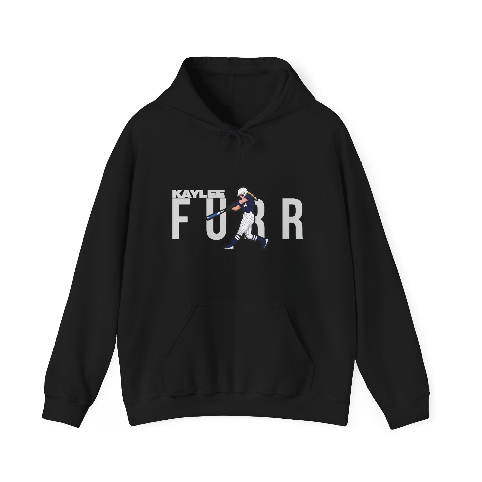 Hoodie — character_player_name in Black