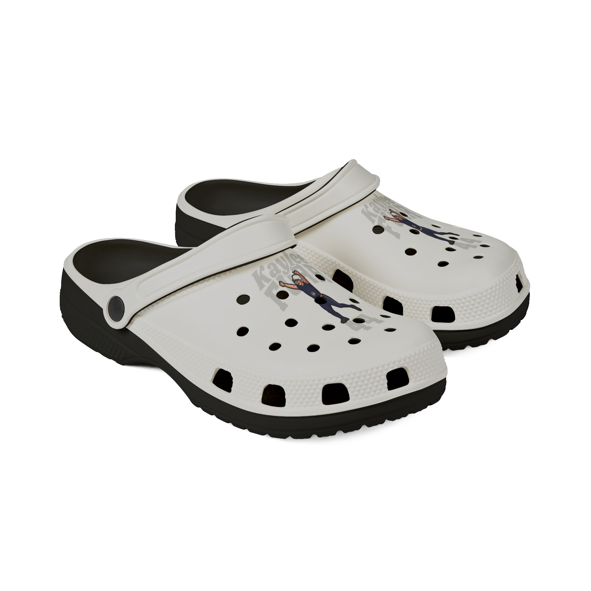 Rubber Clogs — character_signature_arch in Black