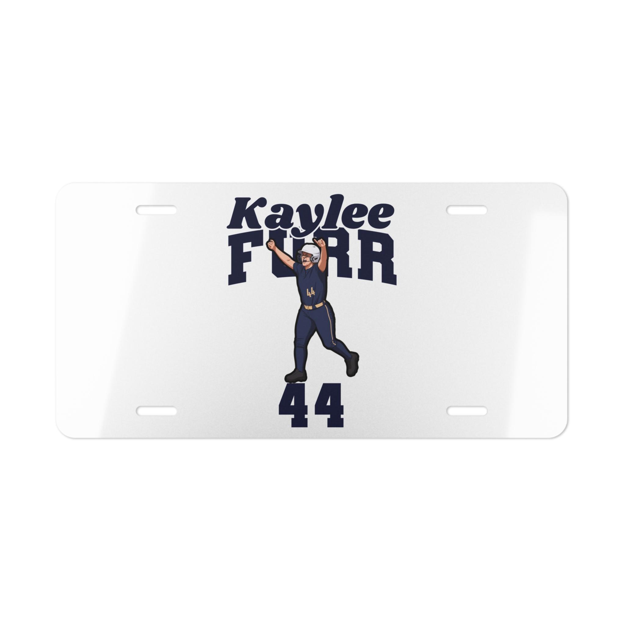 License Plate — character_signature_arch in Classic
