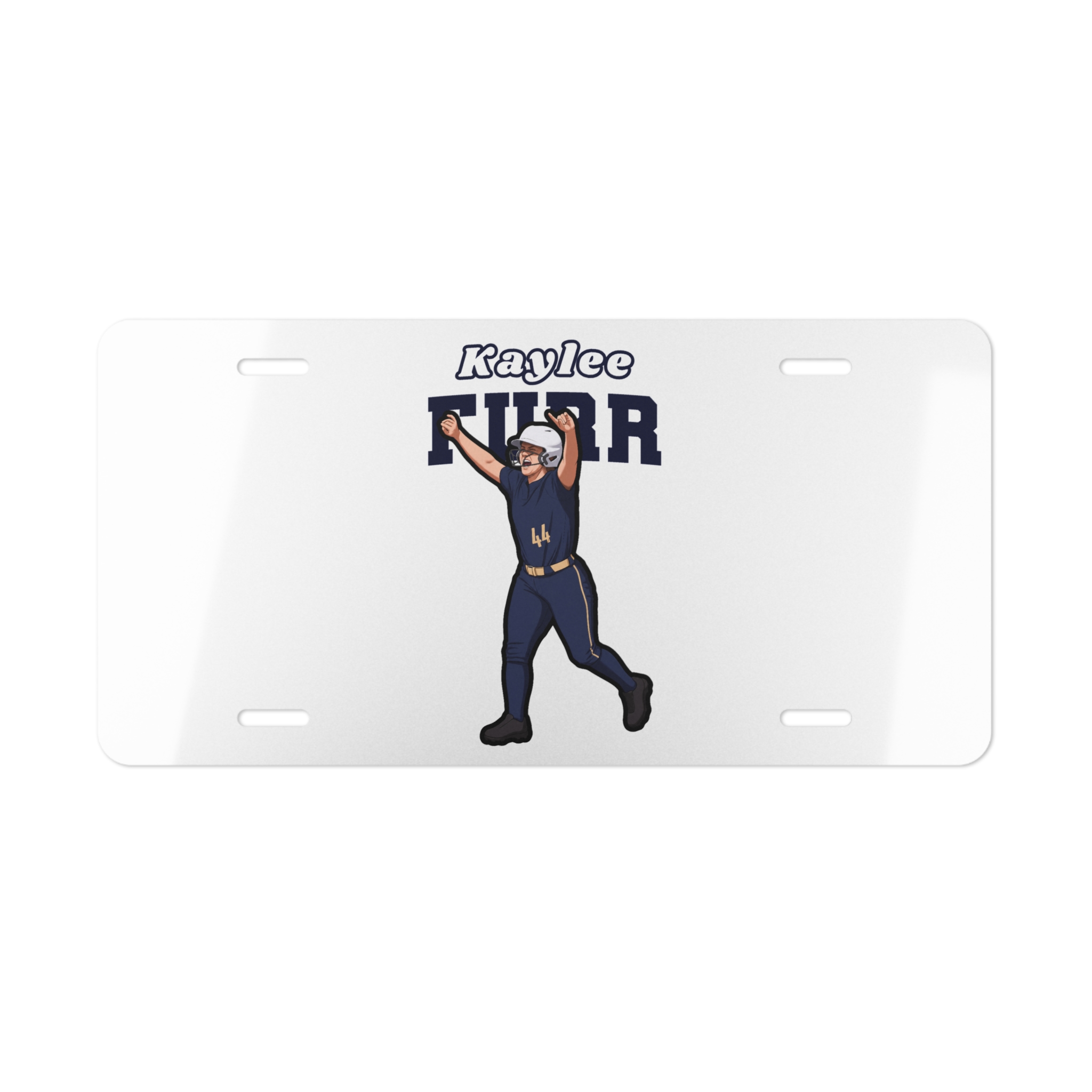 License Plate — character_name_arch in Classic