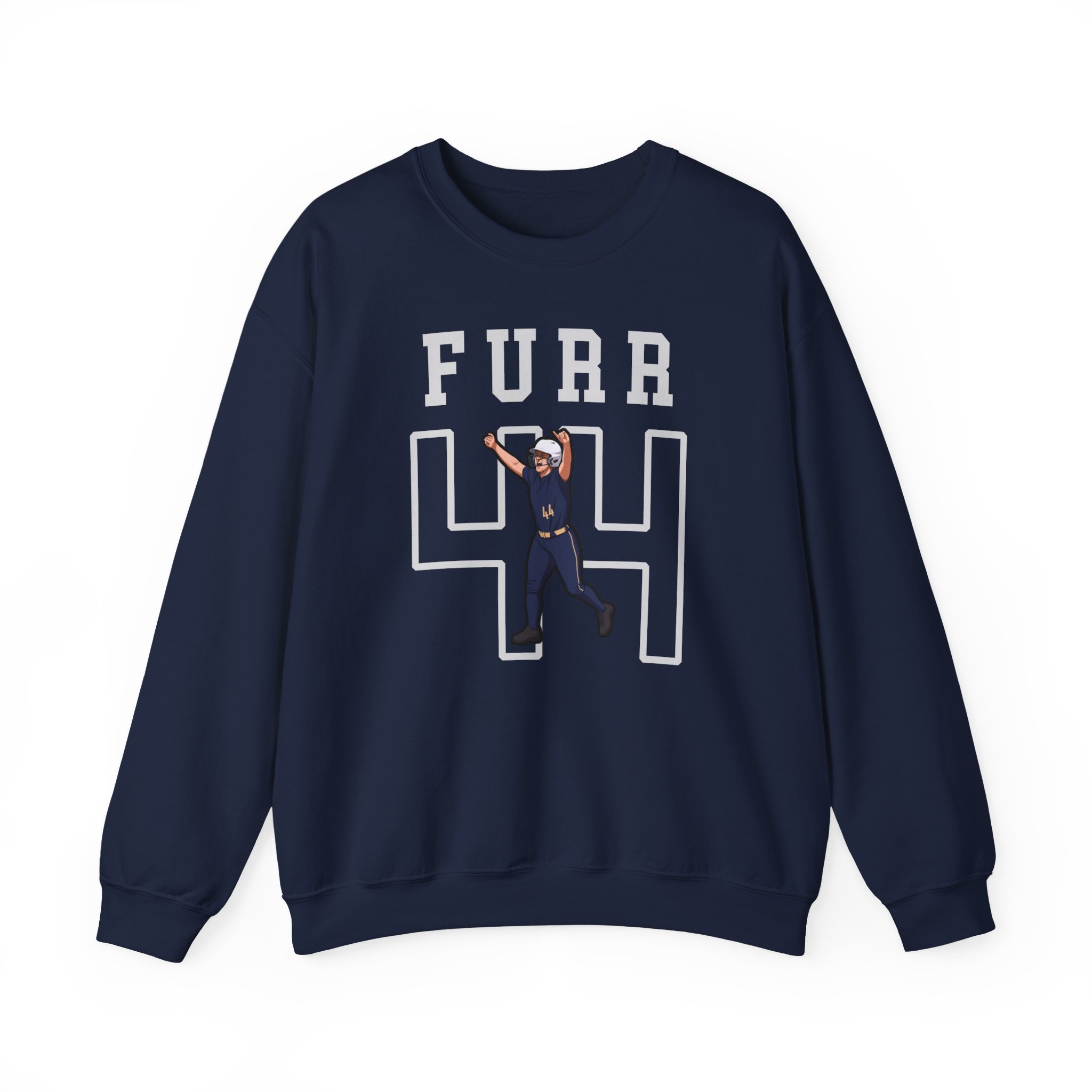 Crewneck Sweatshirt — character_shirsey in Navy