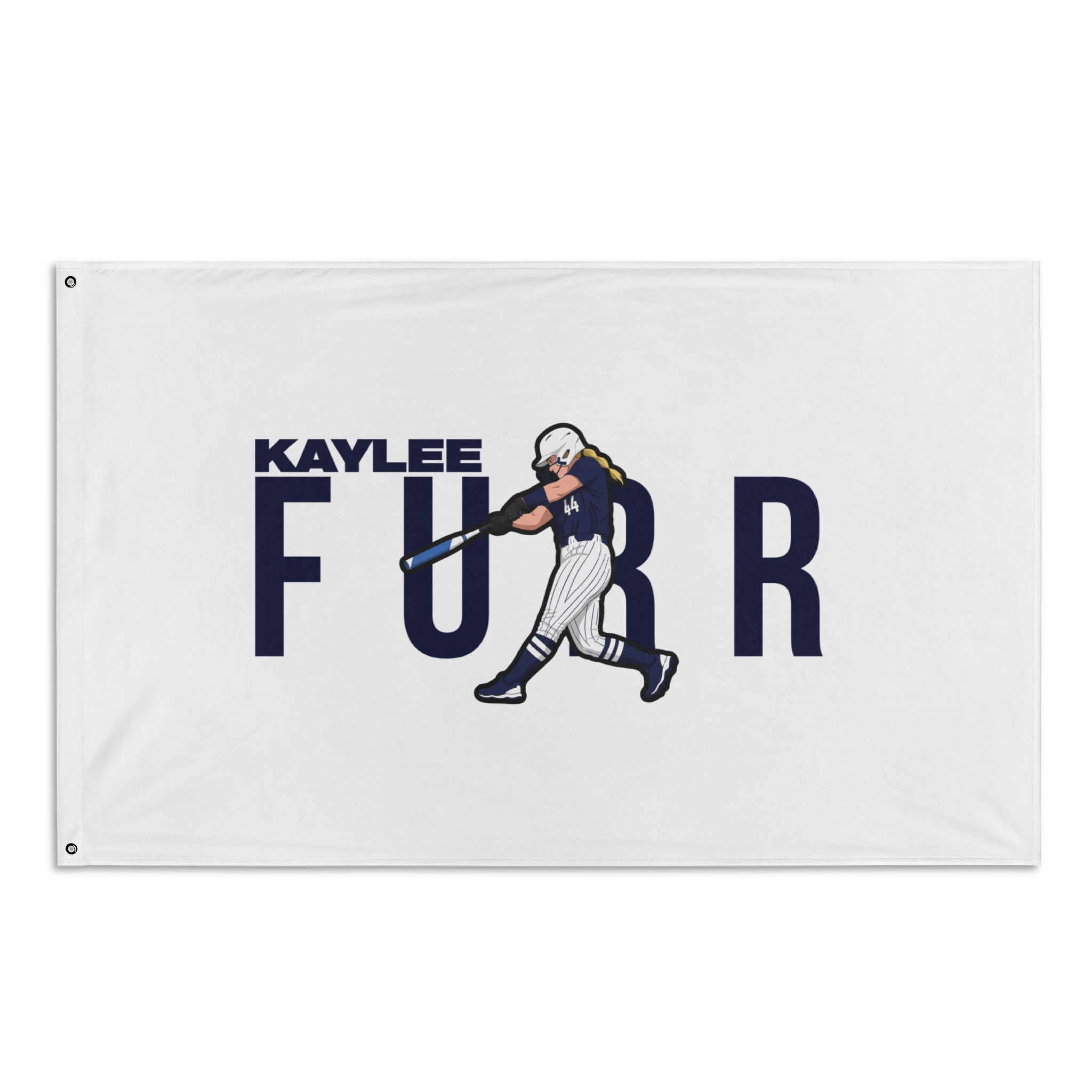 Flag (35 × 56 in) — character_player_name in Classic