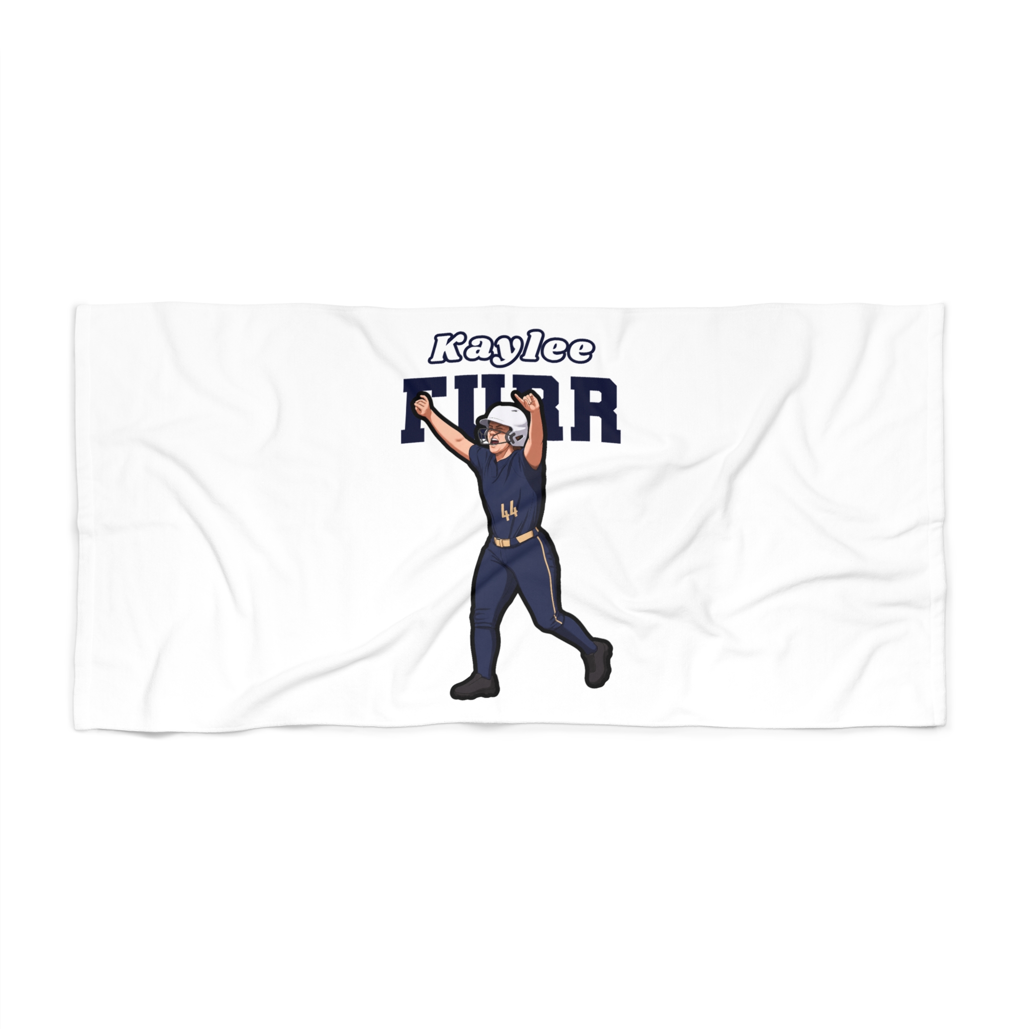 Beach Towel — character_name_arch in Classic