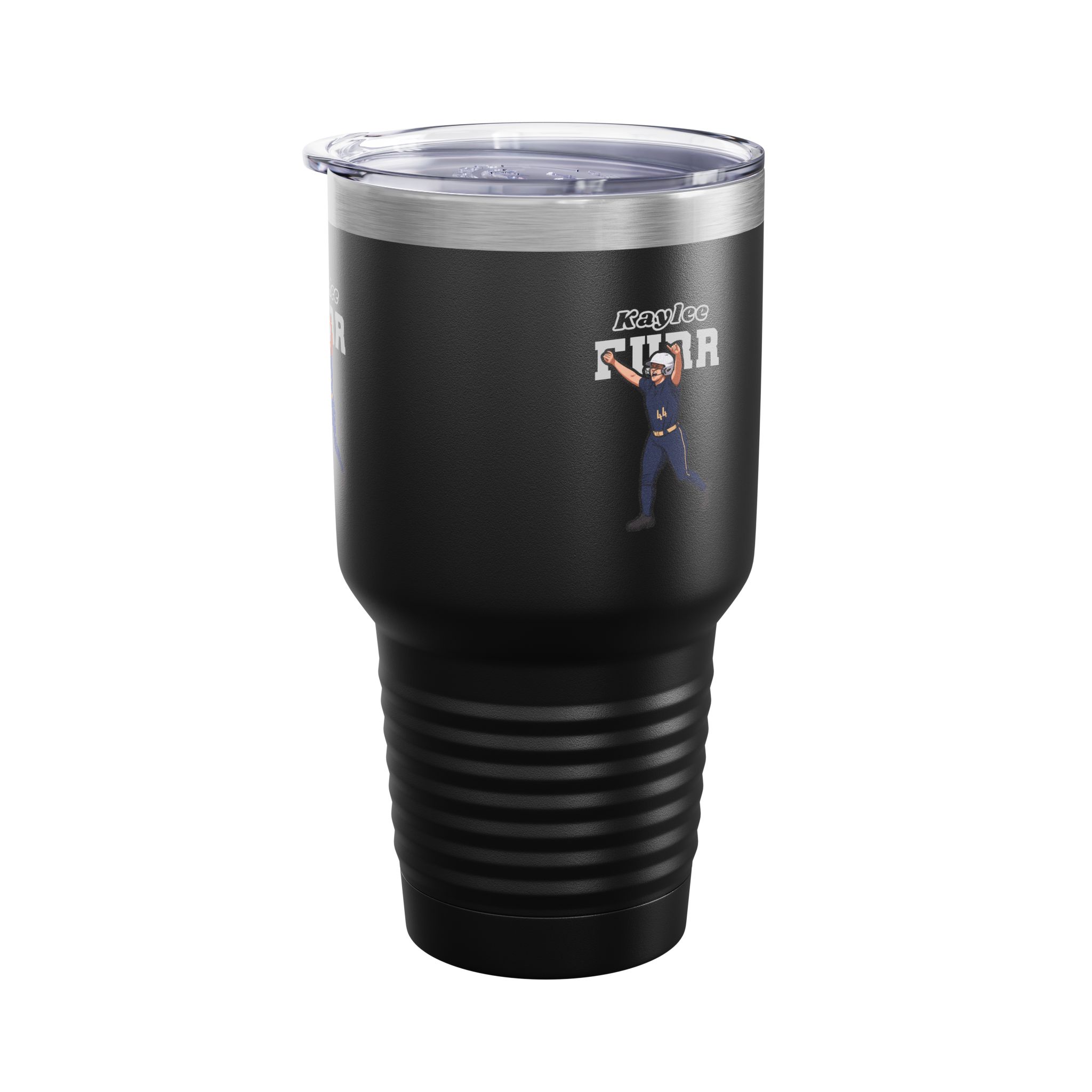 30oz Tumbler — character_name_arch in Black