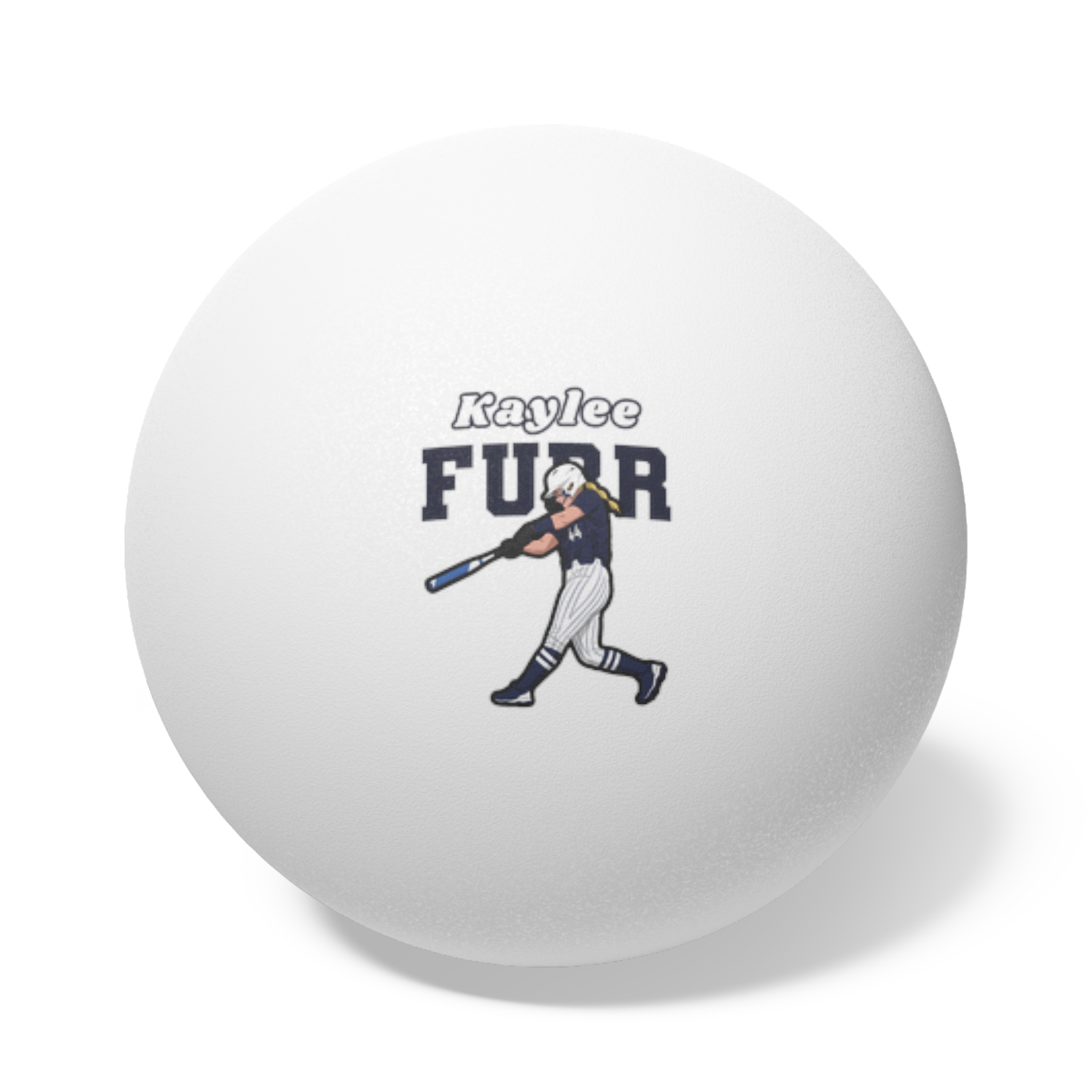 Ping Pong Balls, 6 pcs — character_name_arch in White