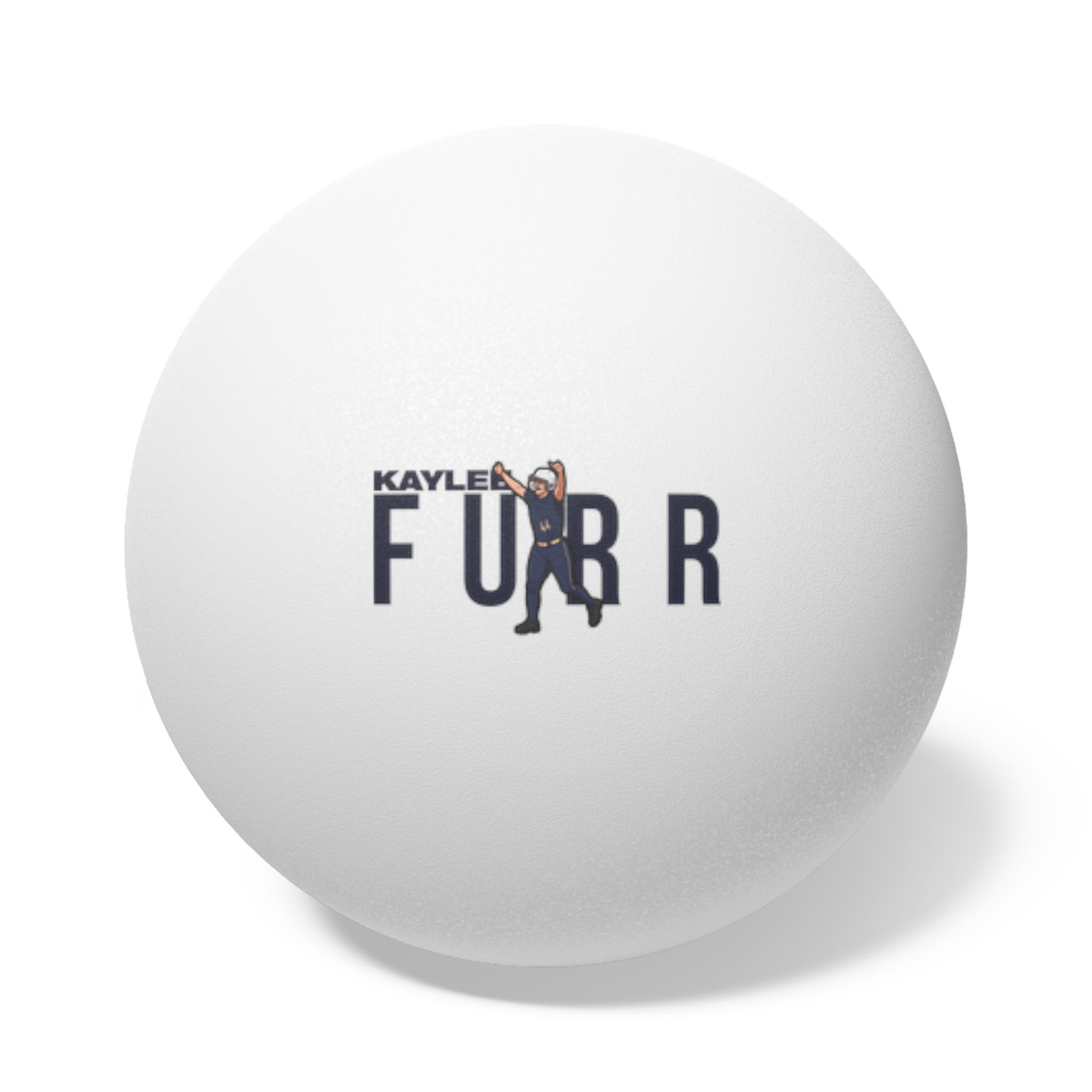 Ping Pong Balls, 6 pcs — character_player_name in White