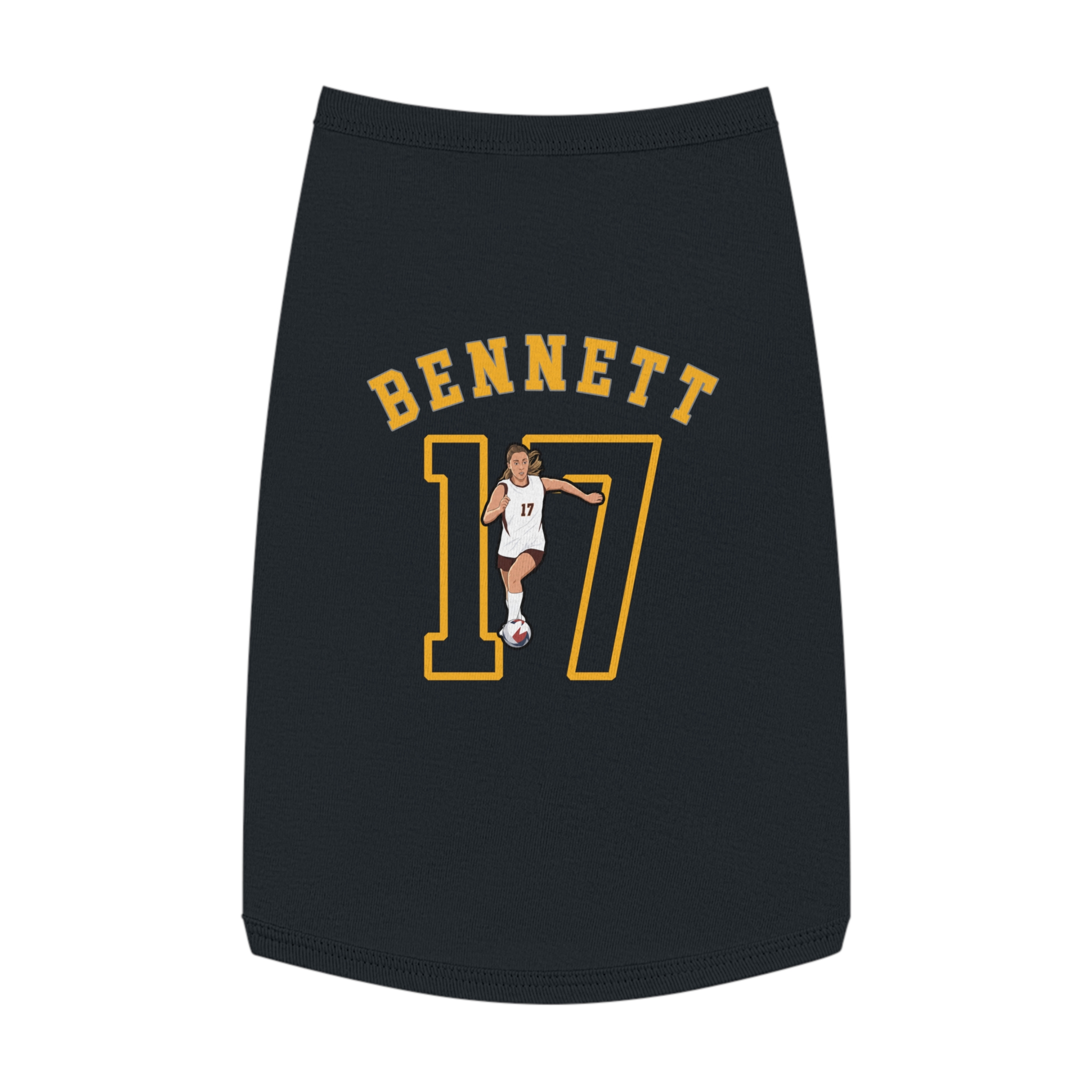 Pet Tank Top — character_shirsey_arch in Black