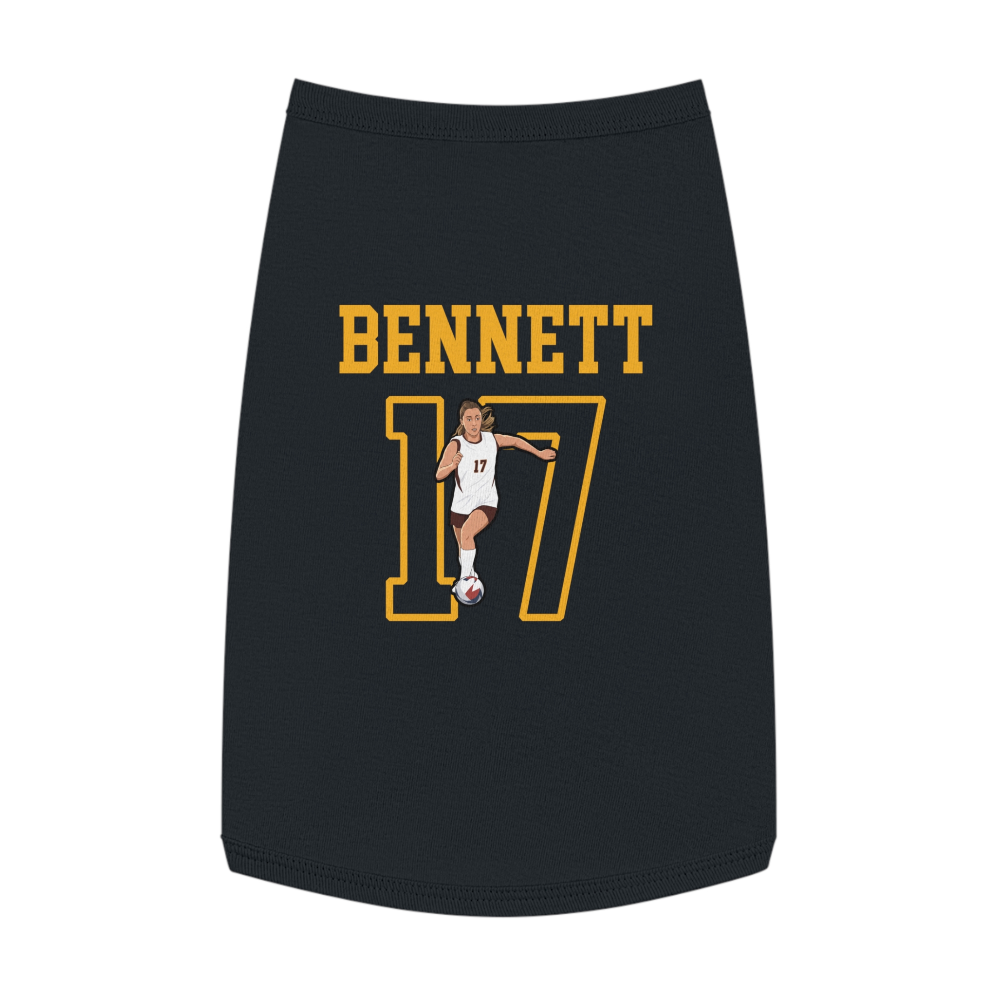 Pet Tank Top — character_shirsey in Black