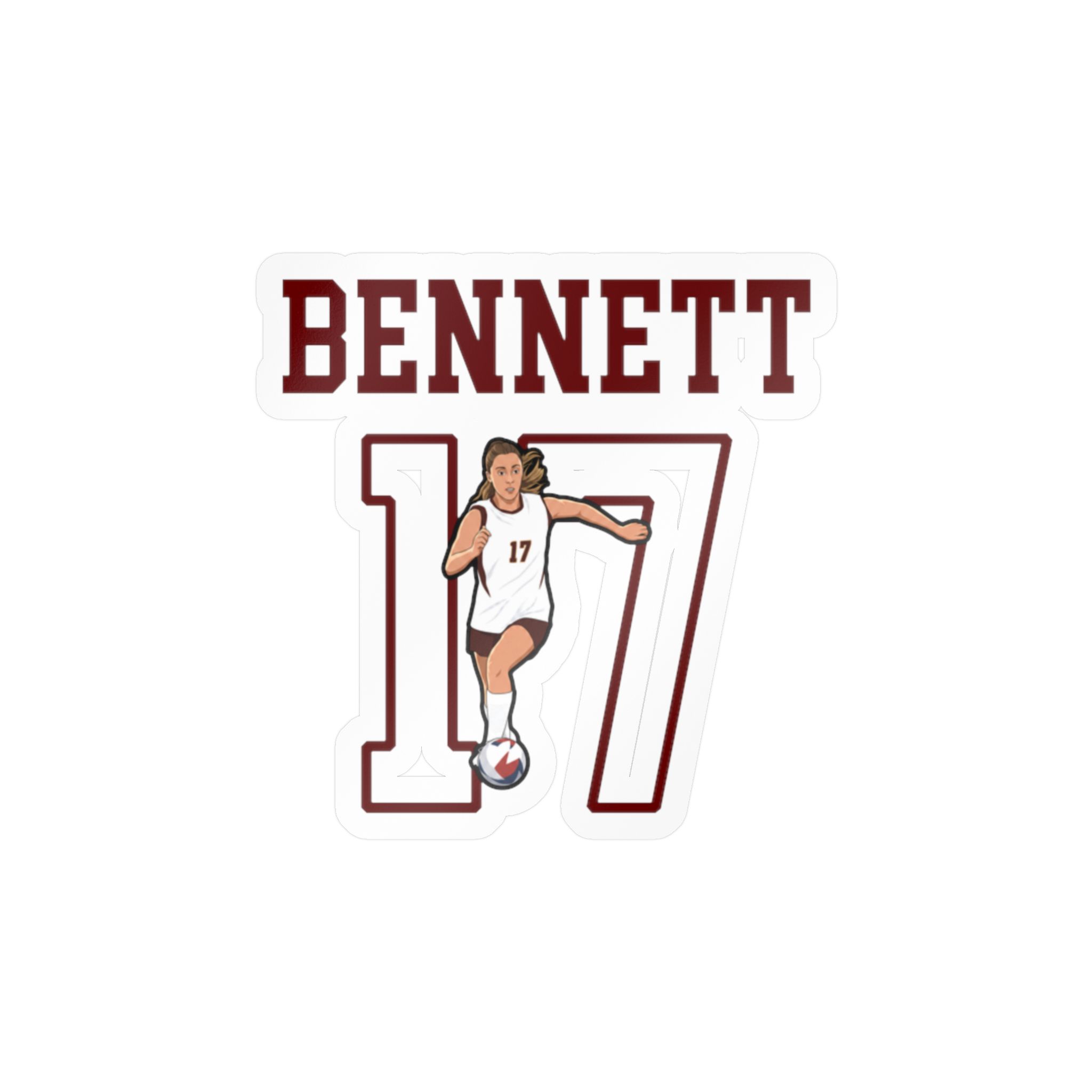 Vinyl Sticker — character_shirsey in Classic